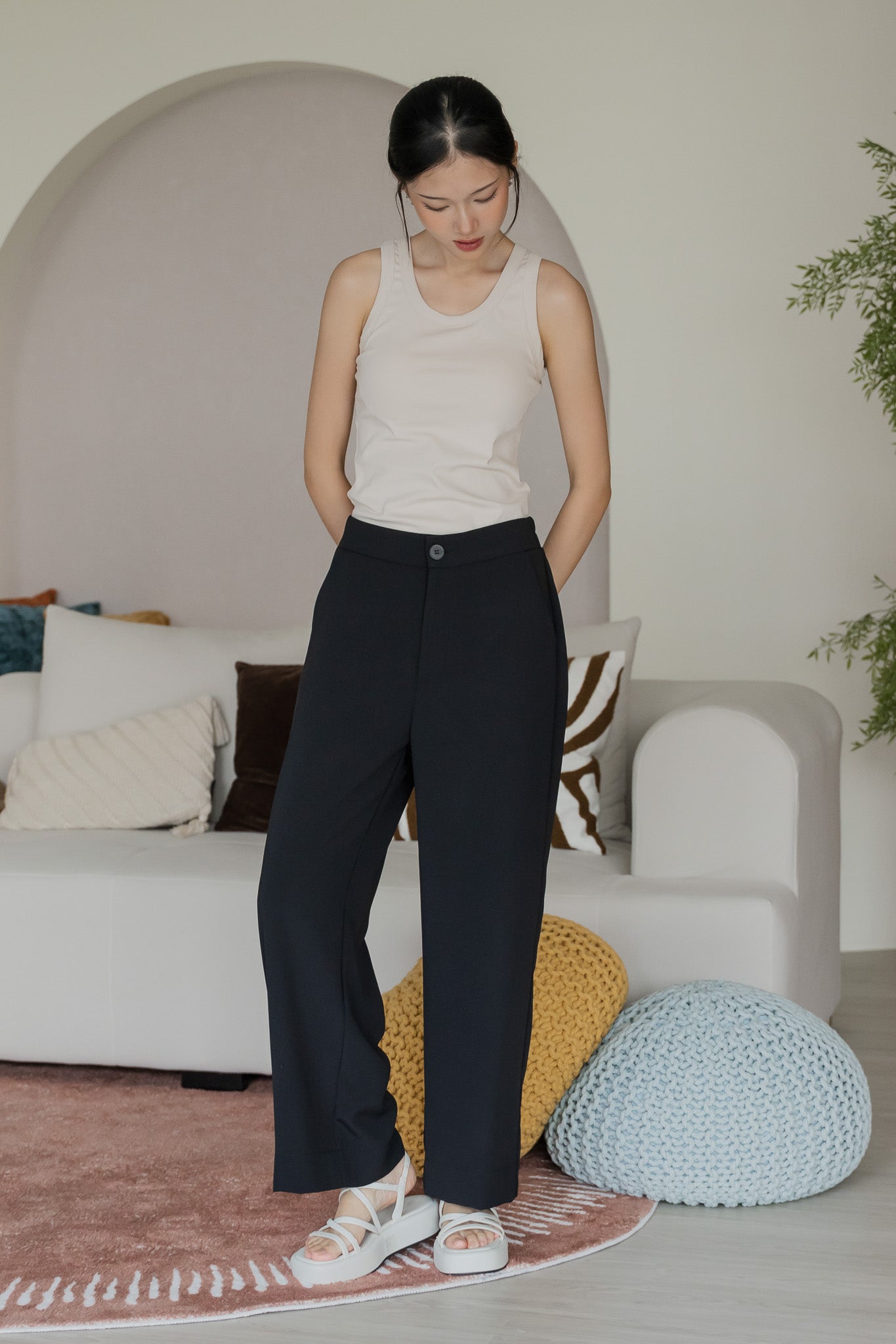 Garcia Classic Long Pants in Black