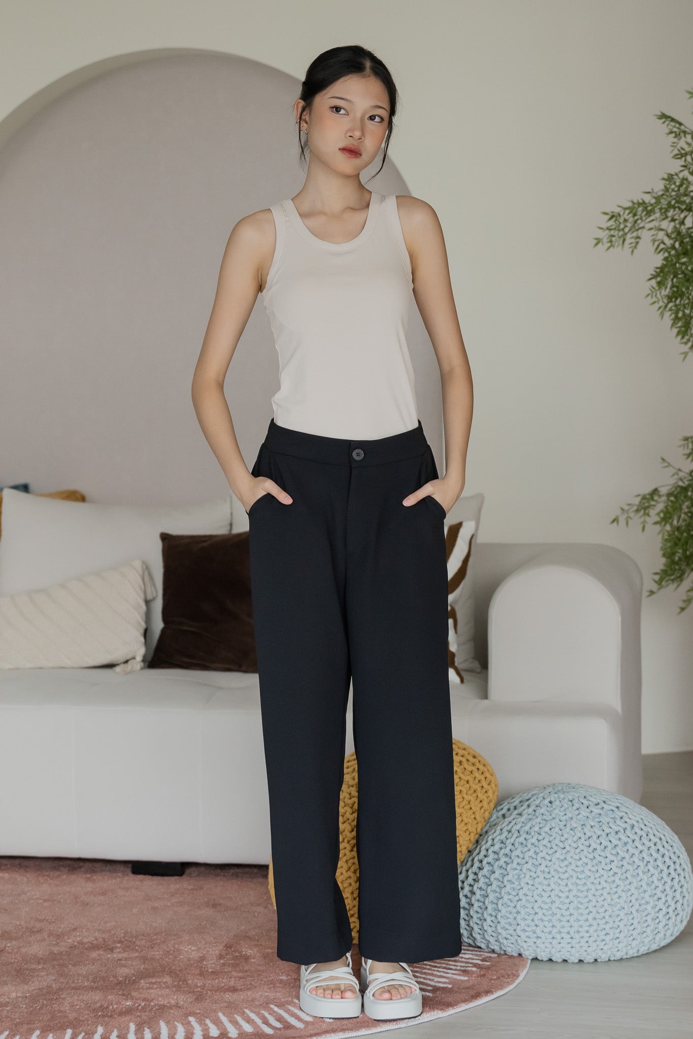 Garcia Classic Long Pants in Black