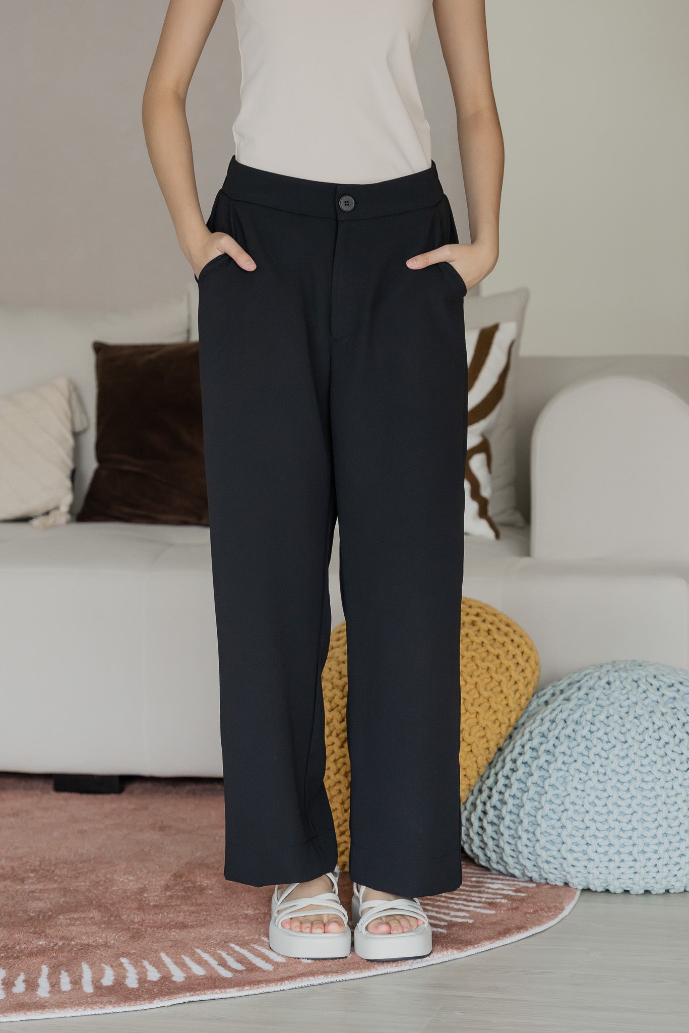 Garcia Classic Long Pants in Black