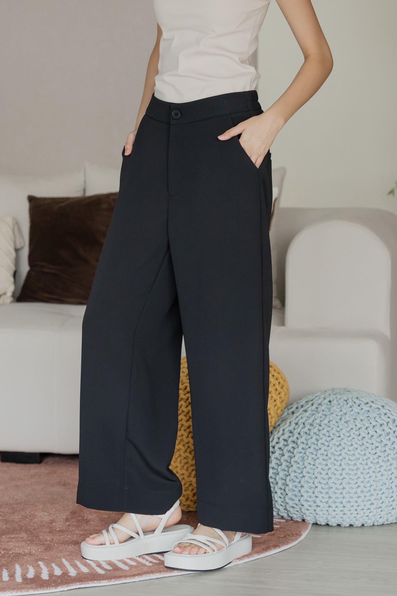 Garcia Classic Long Pants in Black
