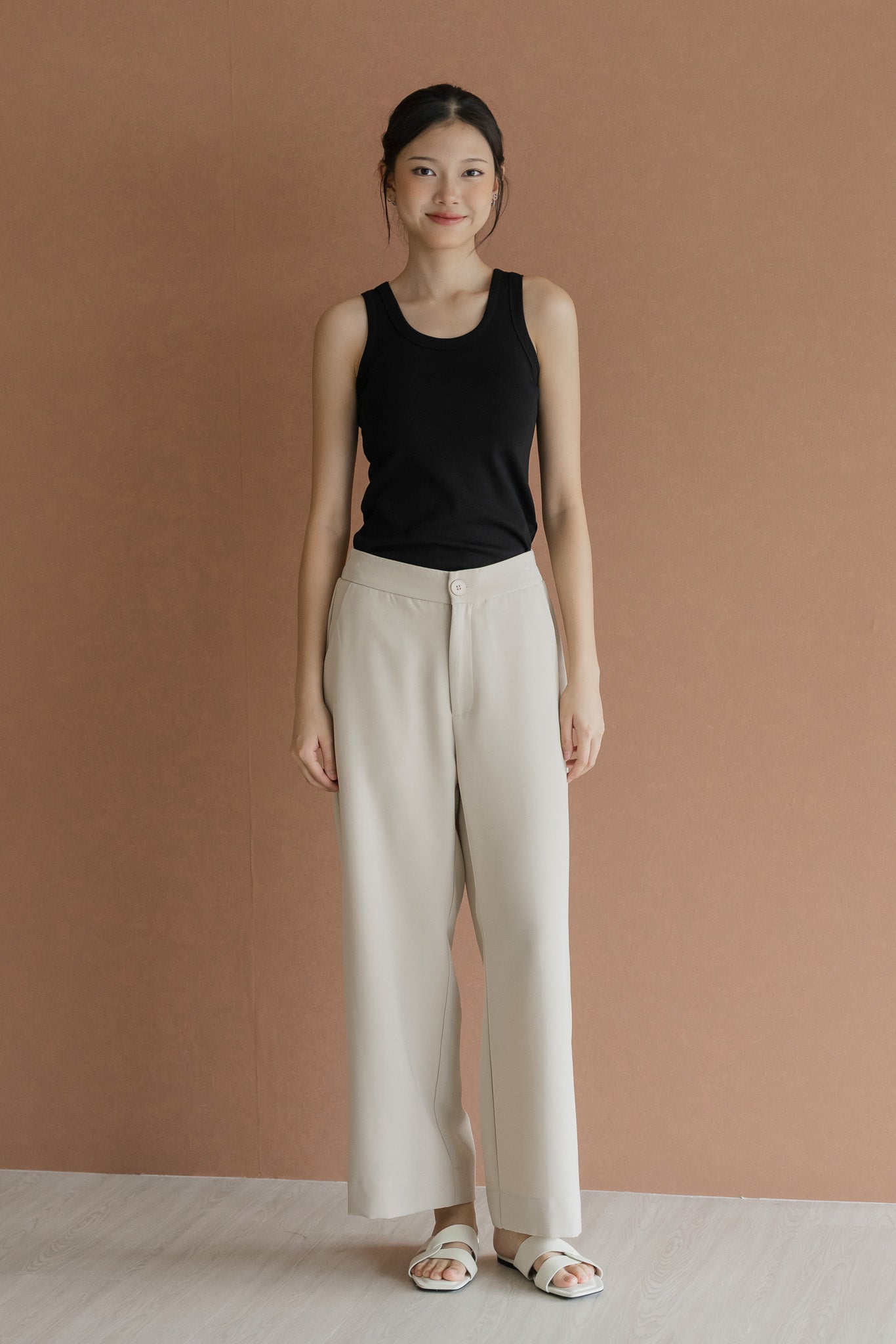 Garcia Classic Long Pants in Beige
