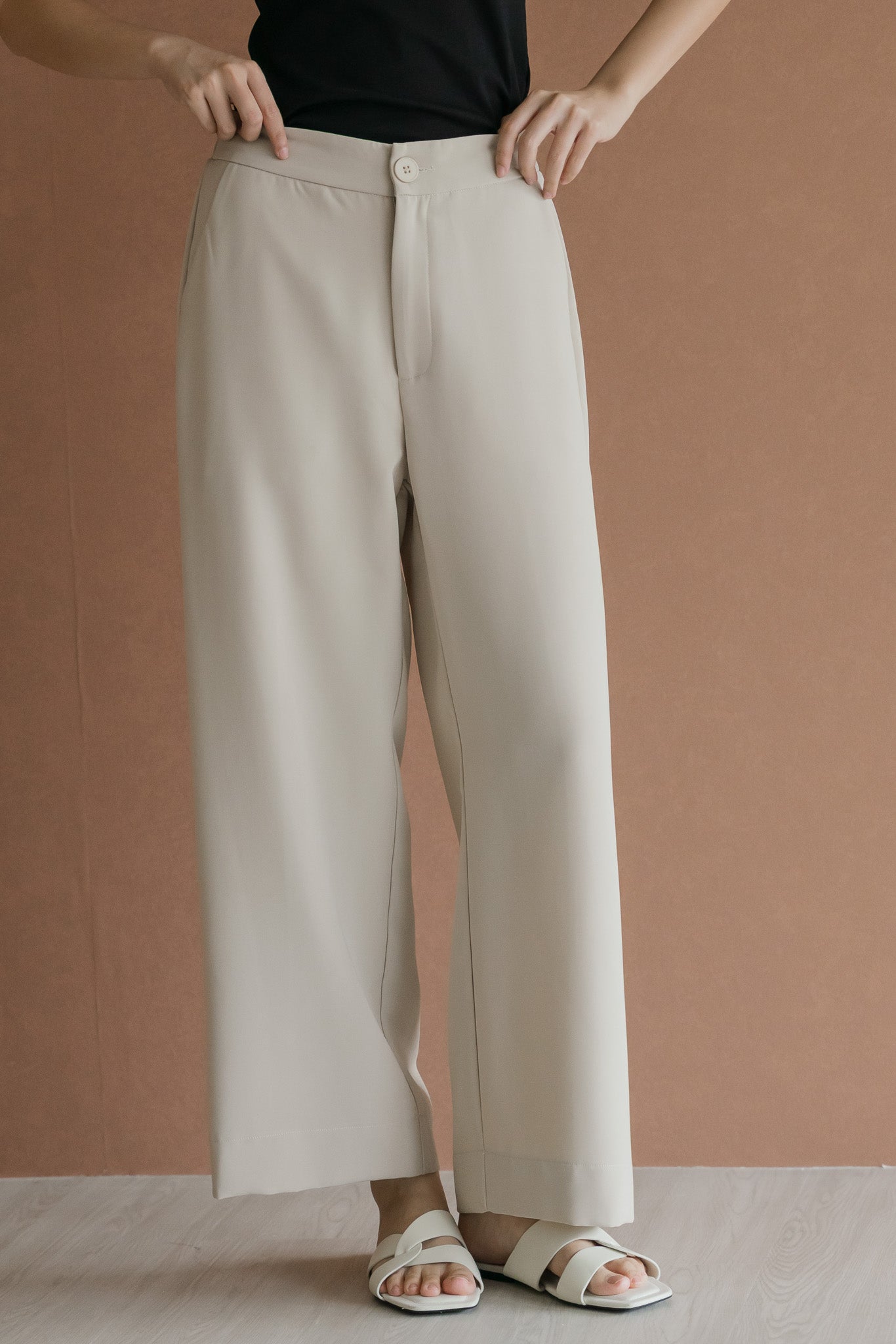 Garcia Classic Long Pants in Beige
