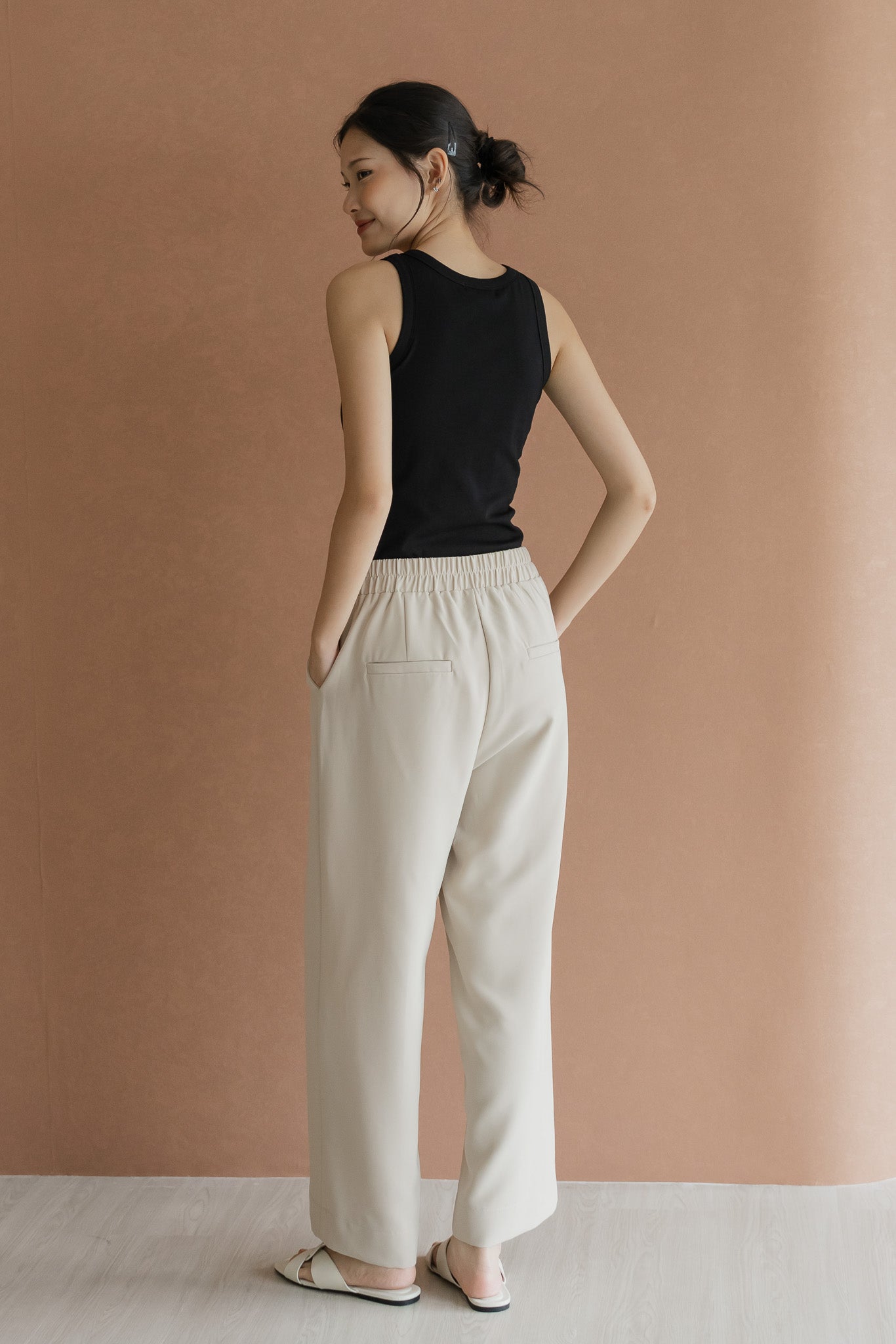 Garcia Classic Long Pants in Beige