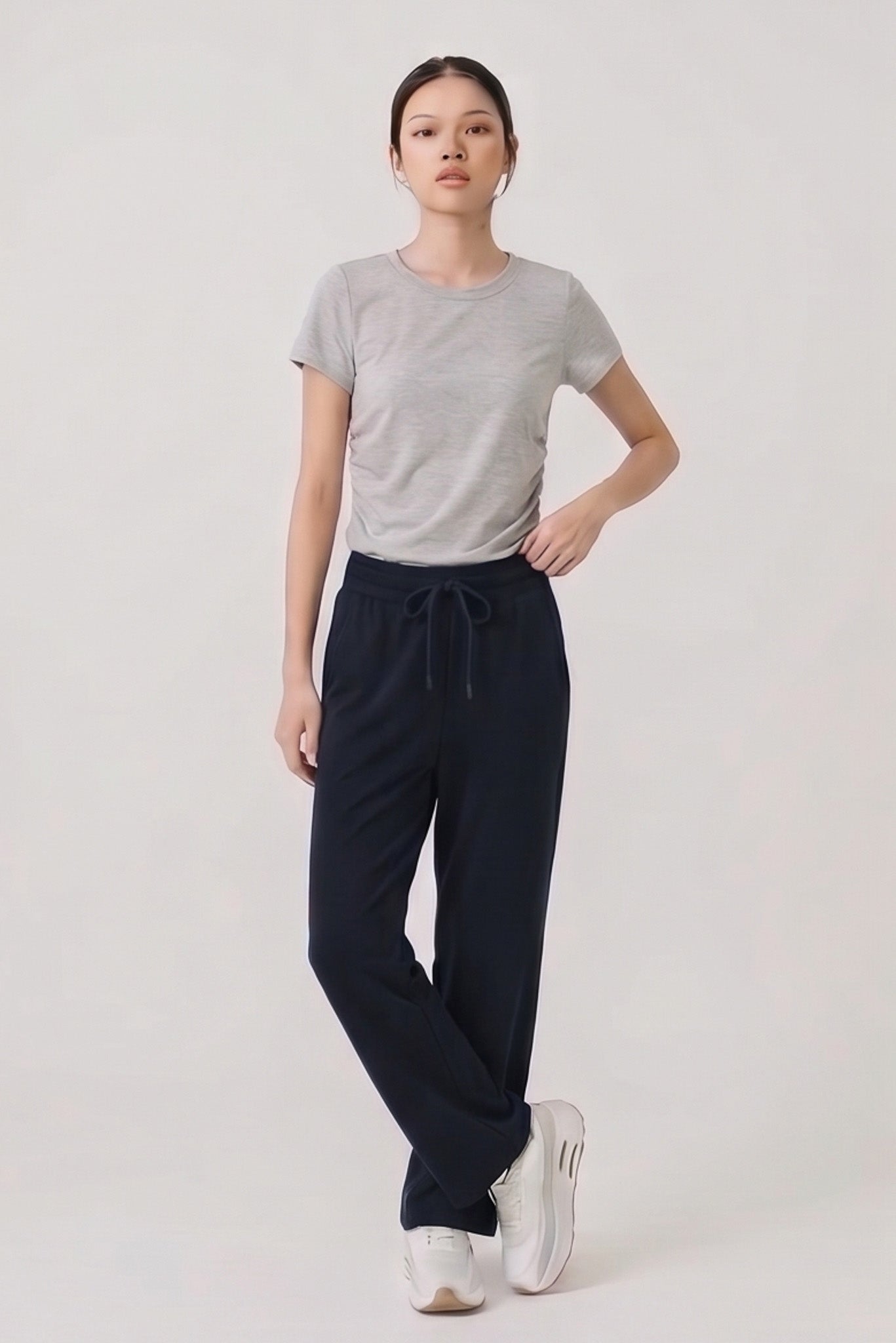 Super Comfortable Wide Legged Pants in Navy