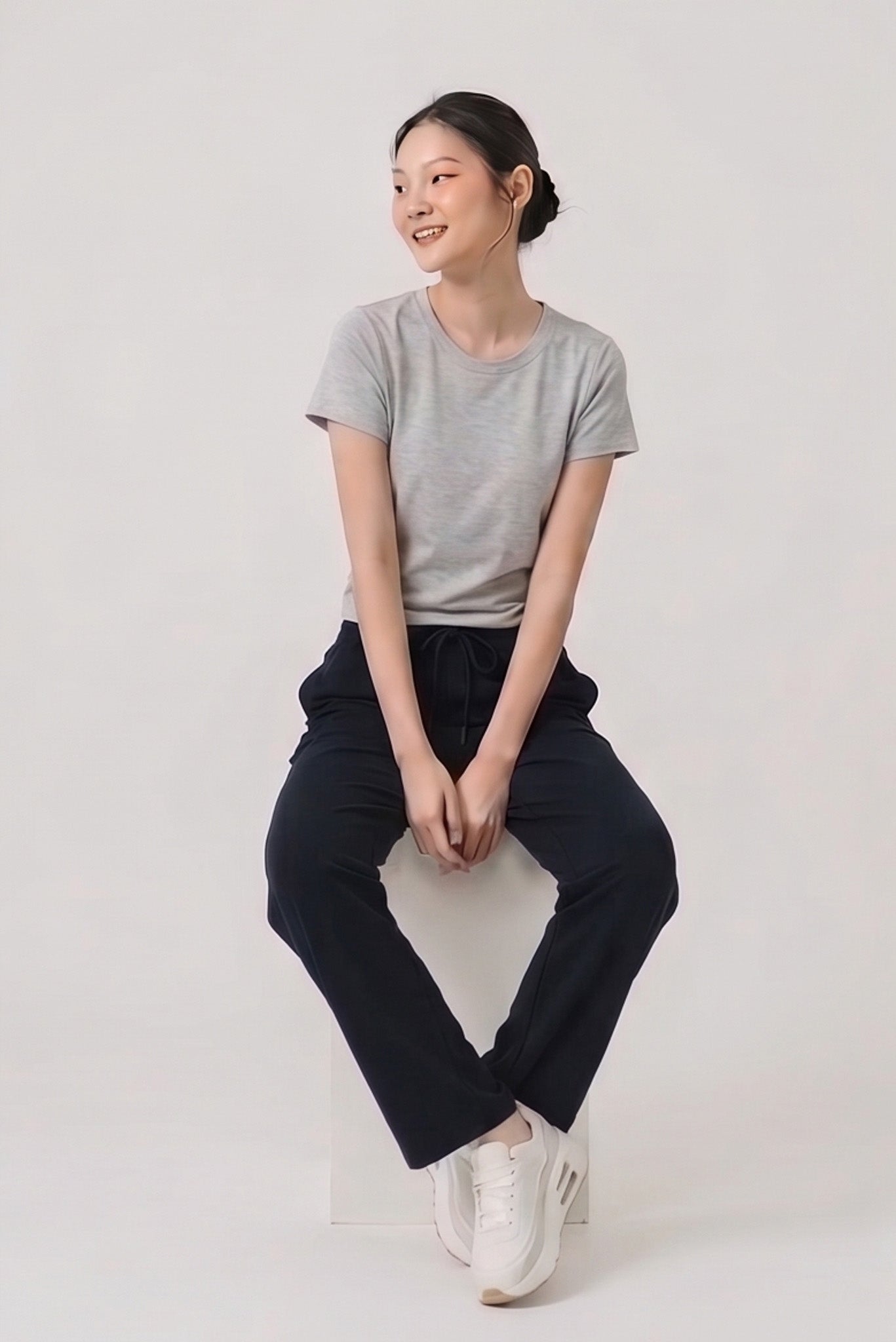 Super Comfortable Wide Legged Pants in Navy