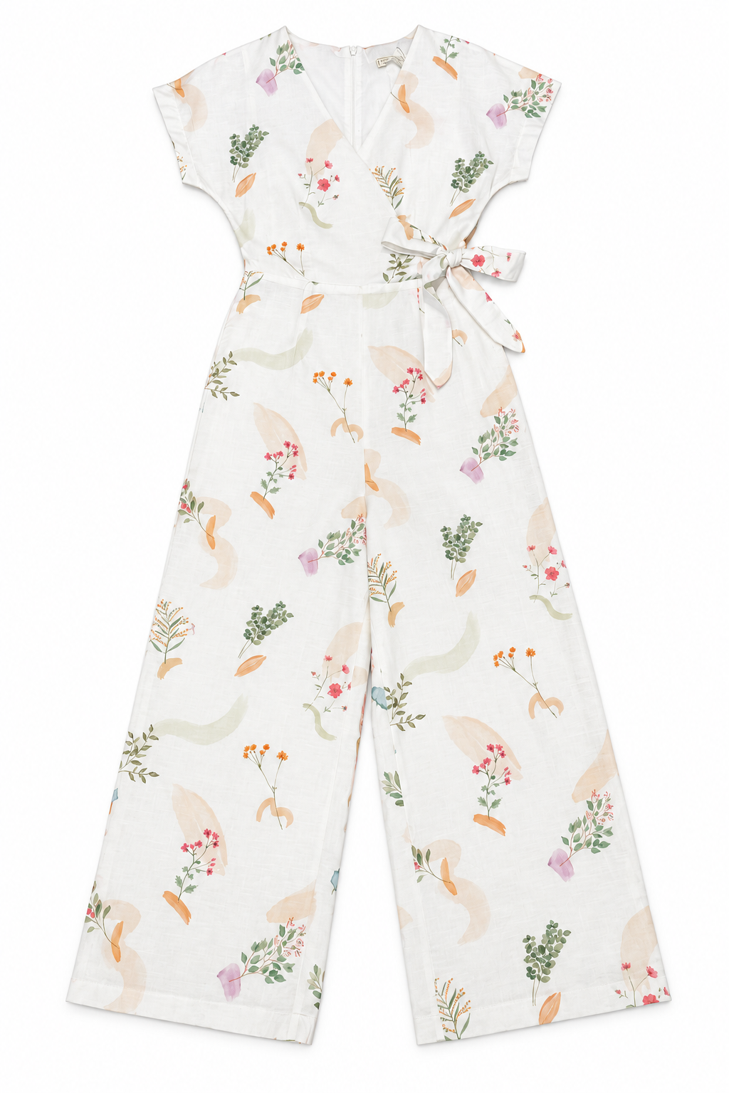 Springtime Splendor Linen Maxi Jumpsuit