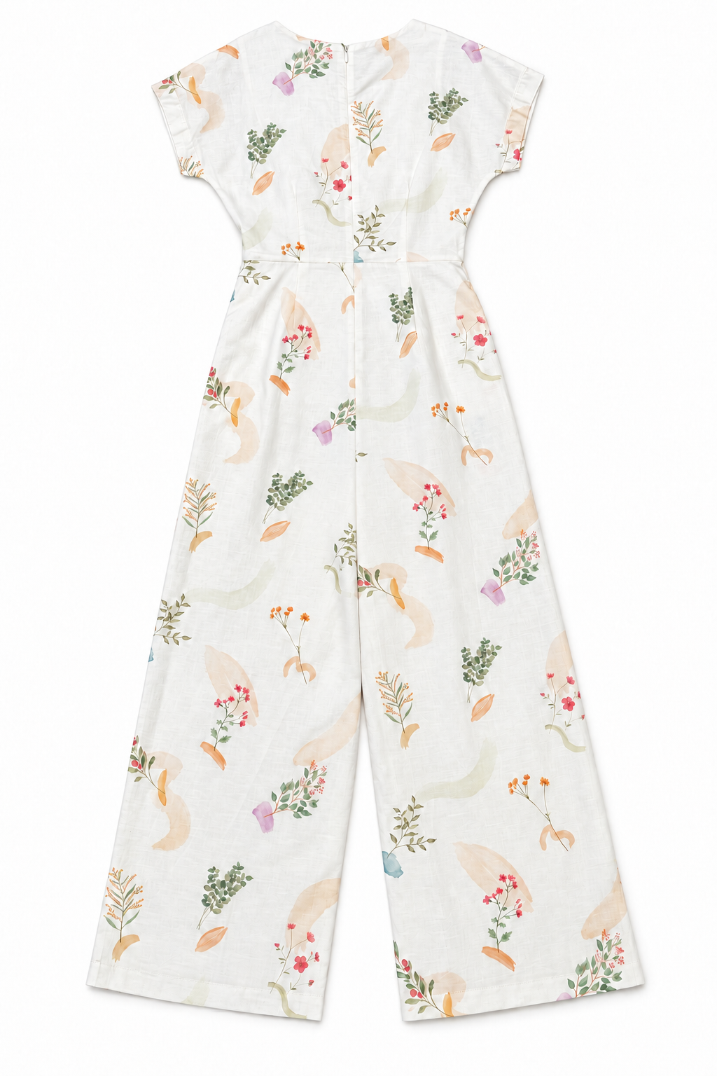 Springtime Splendor Linen Maxi Jumpsuit