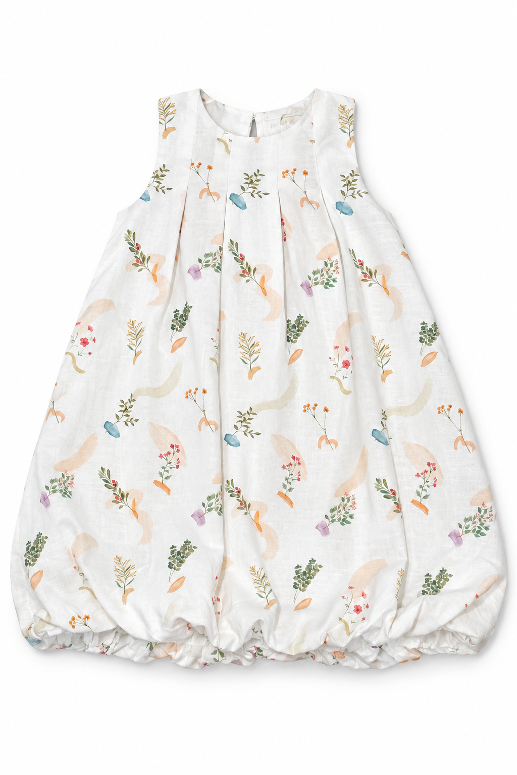 Springtime Splendor Kid's Linen Dress