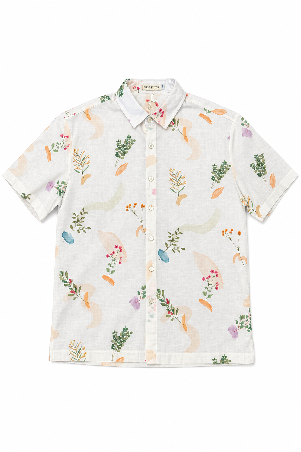 Springtime Splendor Men's Linen Shirt