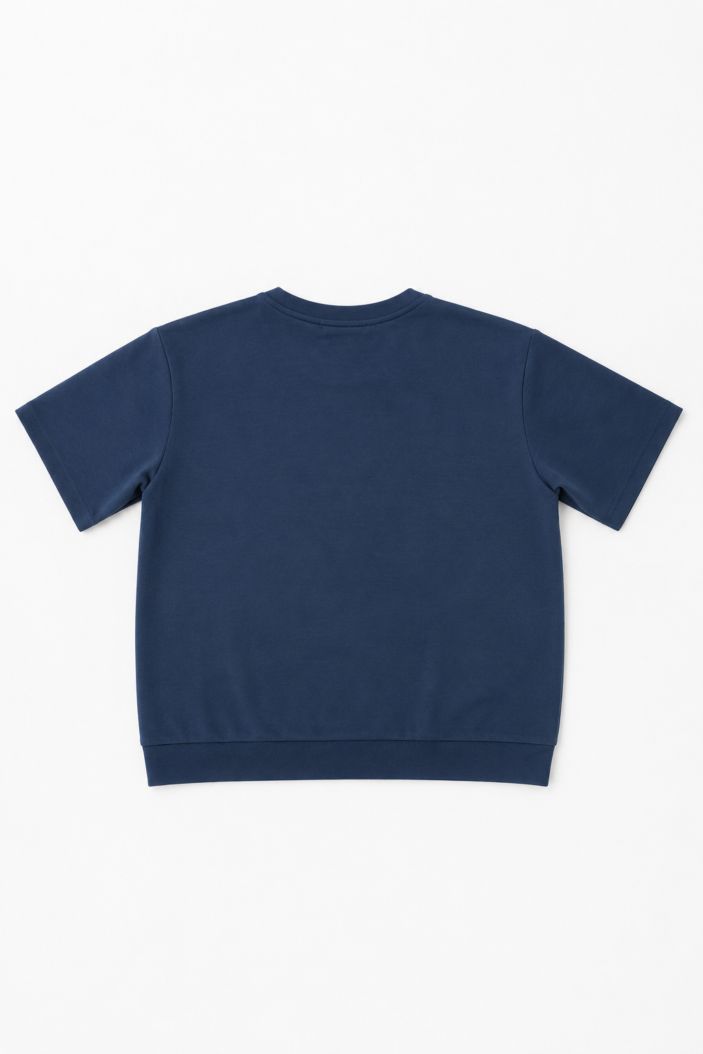 Super Comfortable Boxy Top in Mid Blue