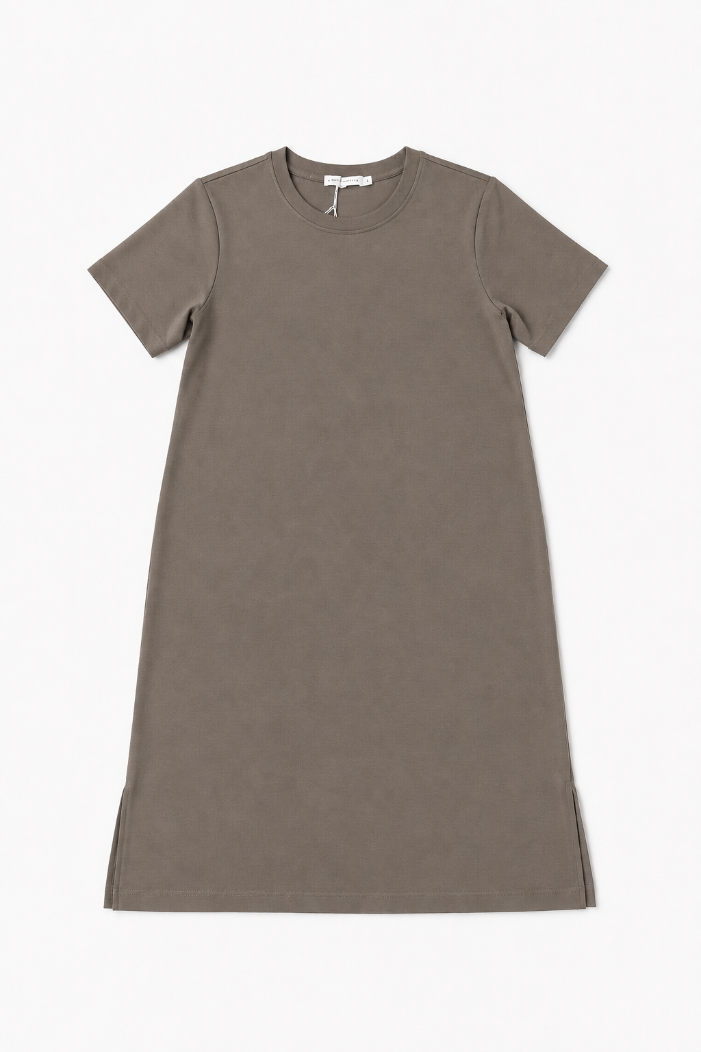 Super Comfortable T-Shirt Dress in Khaki