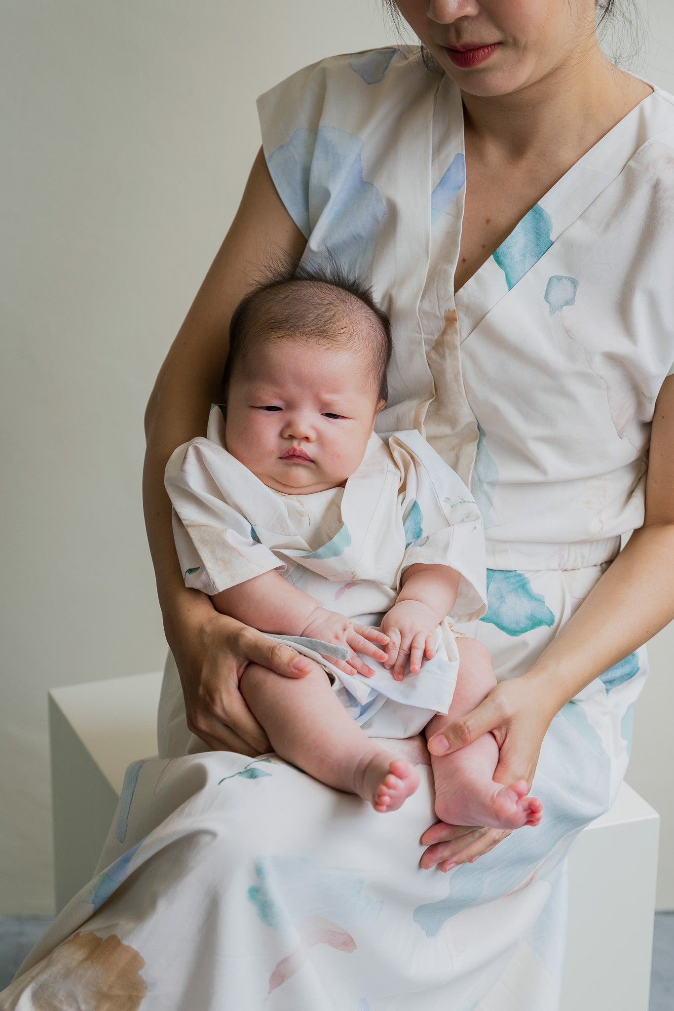 Spring Serenity Baby Kimono in Tranquility