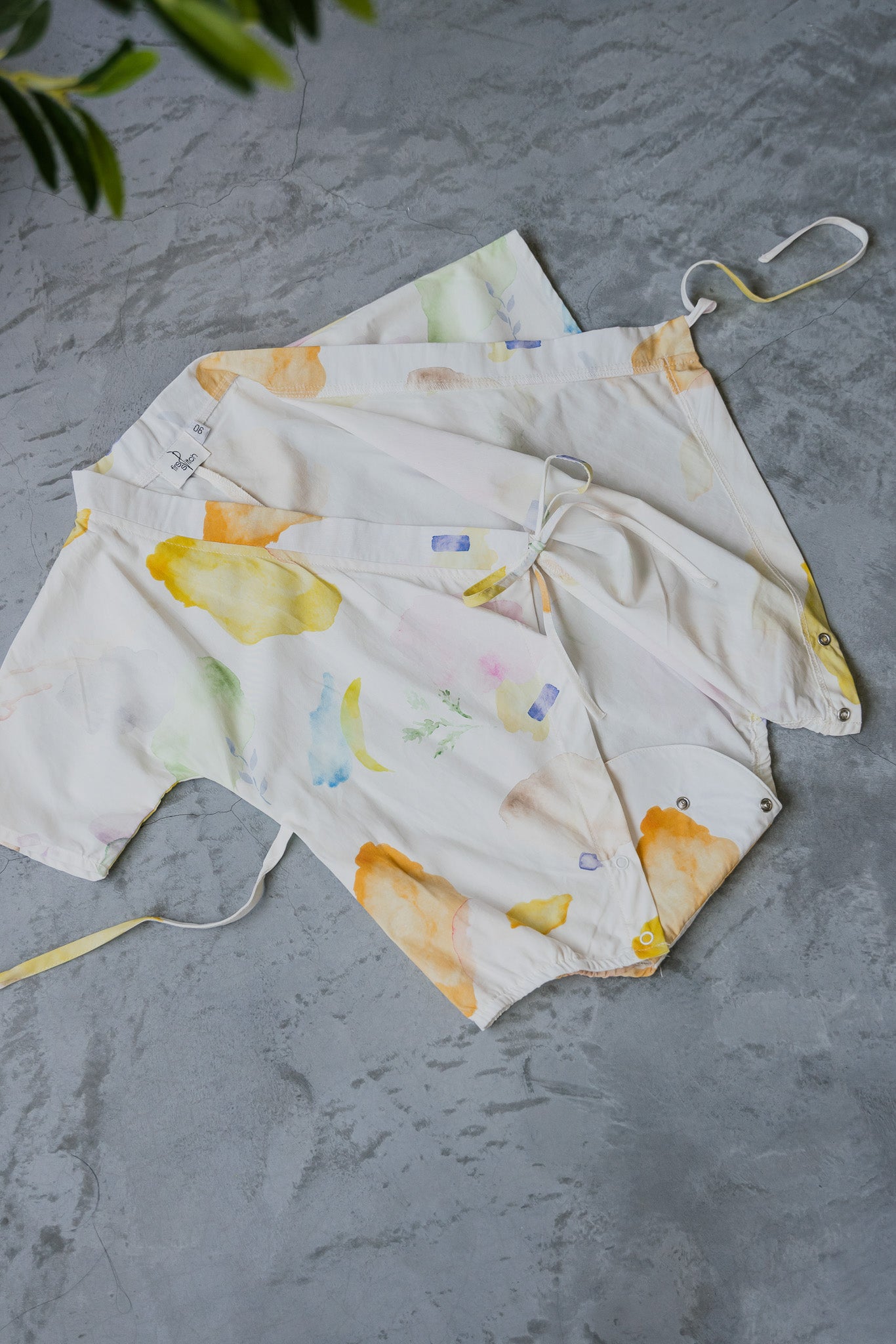 Spring Serenity Baby Kimono in Incandescent
