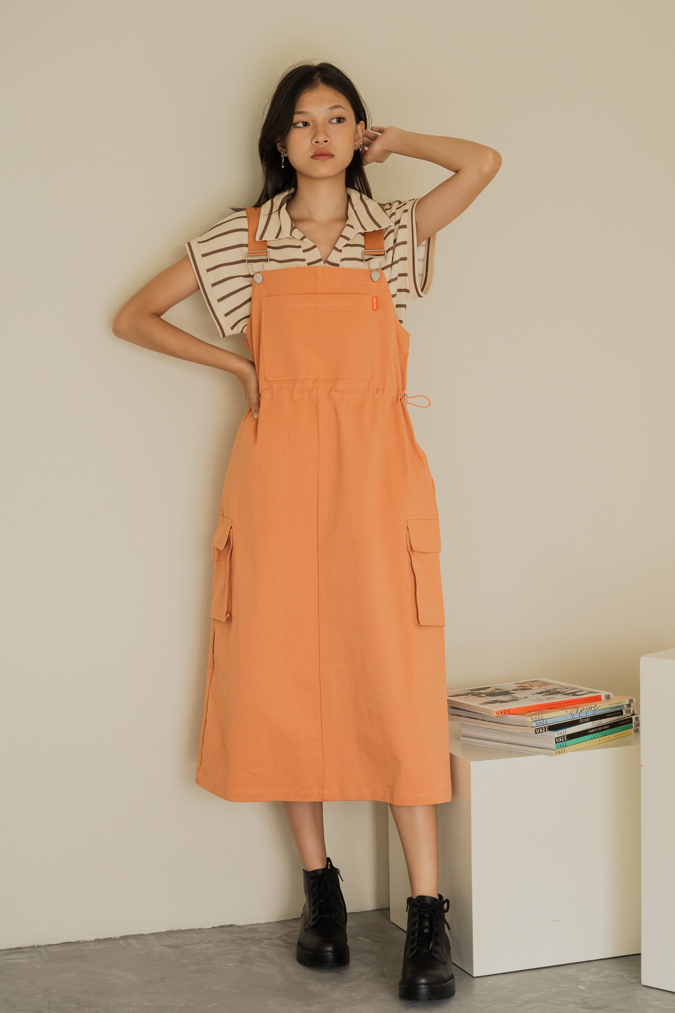 orange dungaree dress Shop Orange Denim Dungaree Dress for Women Online from India's Luxury Designers 2026