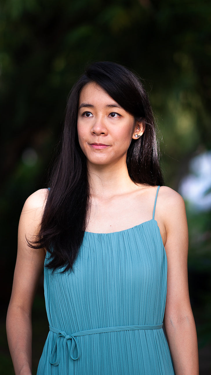 Brea Pleated Dress v2 in Seafoam [ONLINE ONLY]