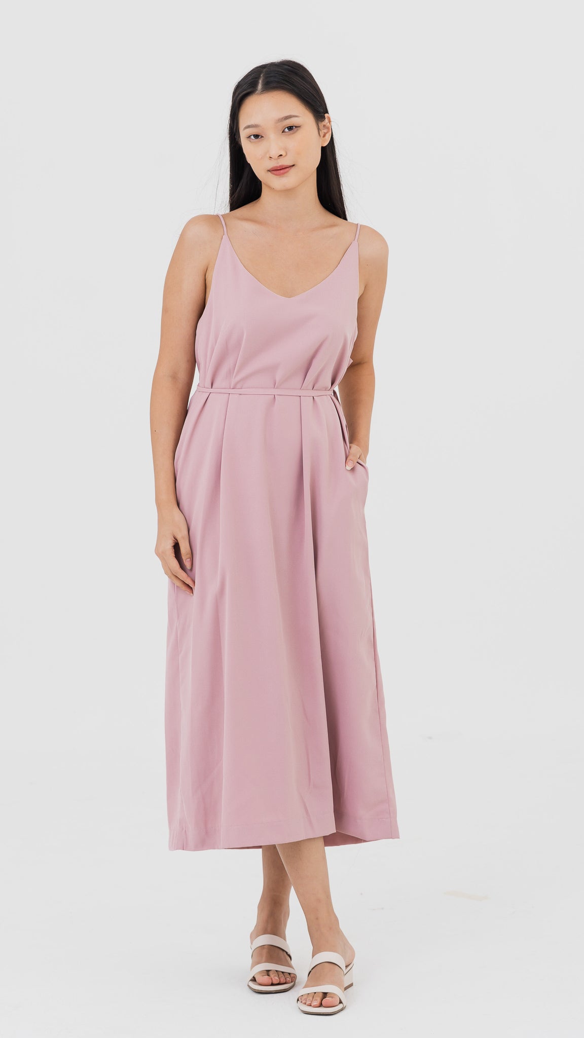 Arya Reversible Maxi Dress in Pink [ONLINE ONLY]