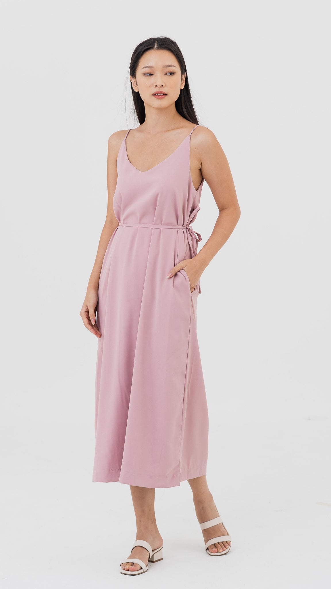 Arya Reversible Maxi Dress in Pink [ONLINE ONLY]