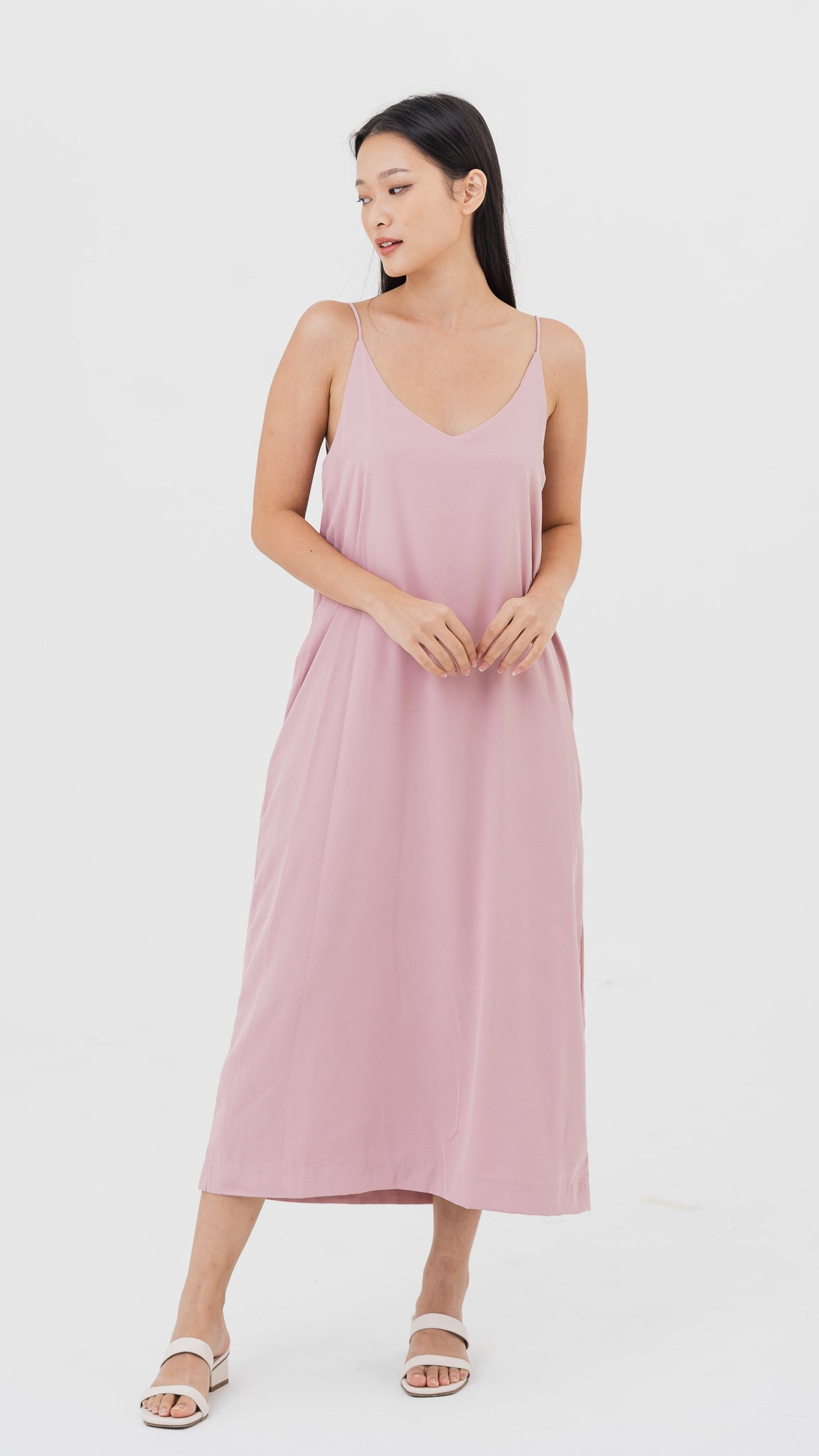 Arya Reversible Maxi Dress in Pink [ONLINE ONLY]
