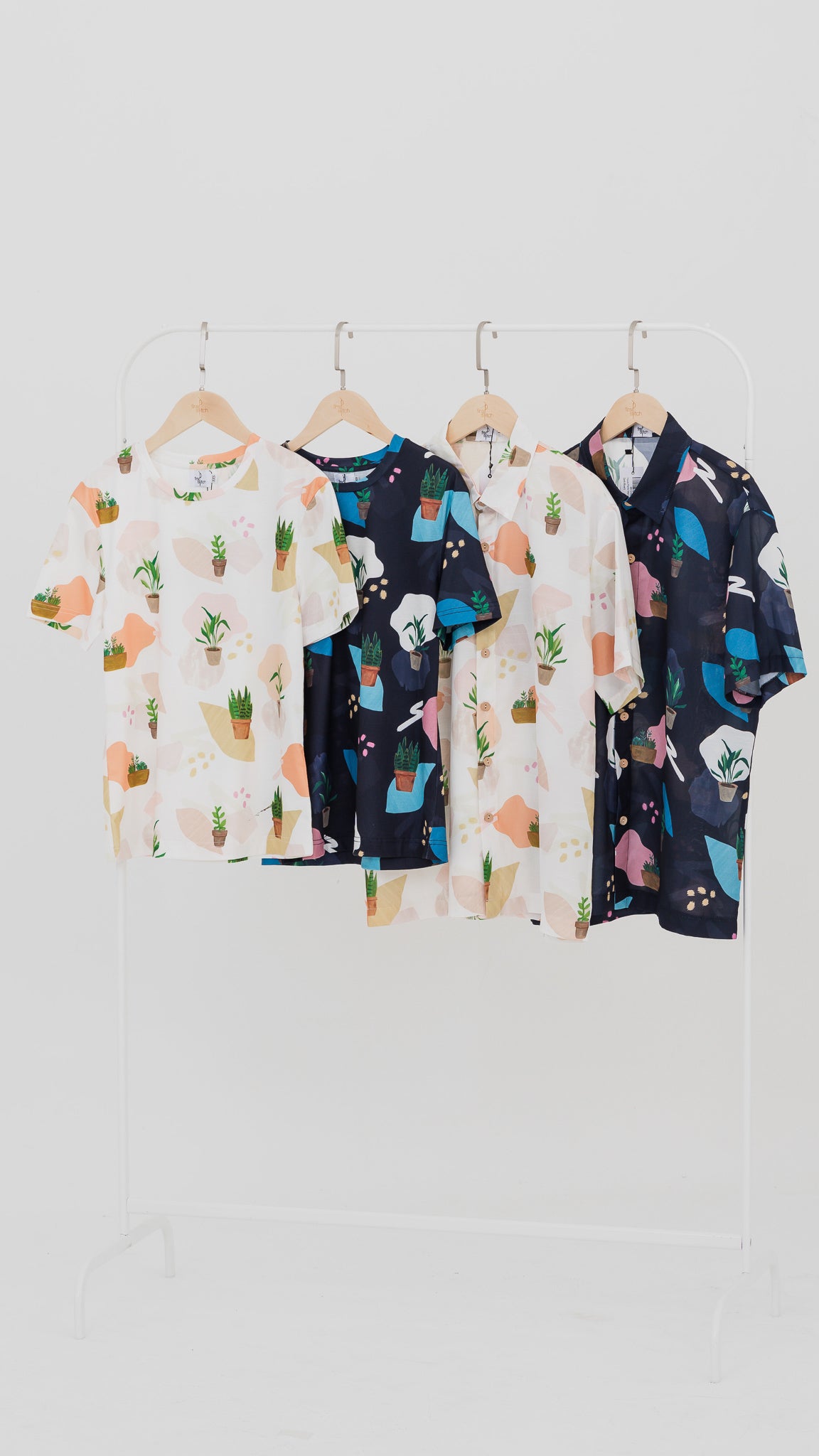 House Plants Unisex Tee in Blue