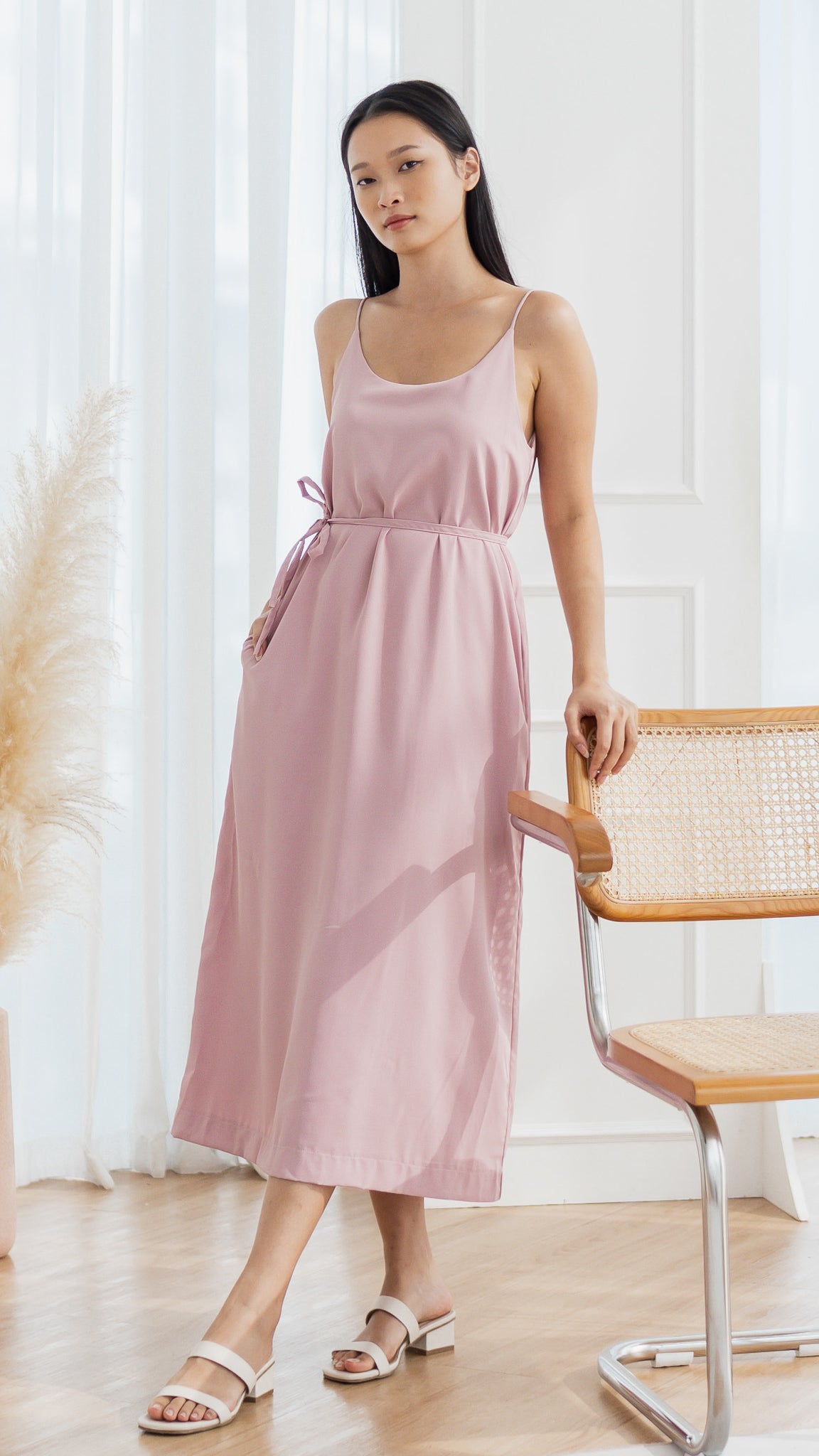 Arya Reversible Maxi Dress in Pink [ONLINE ONLY]