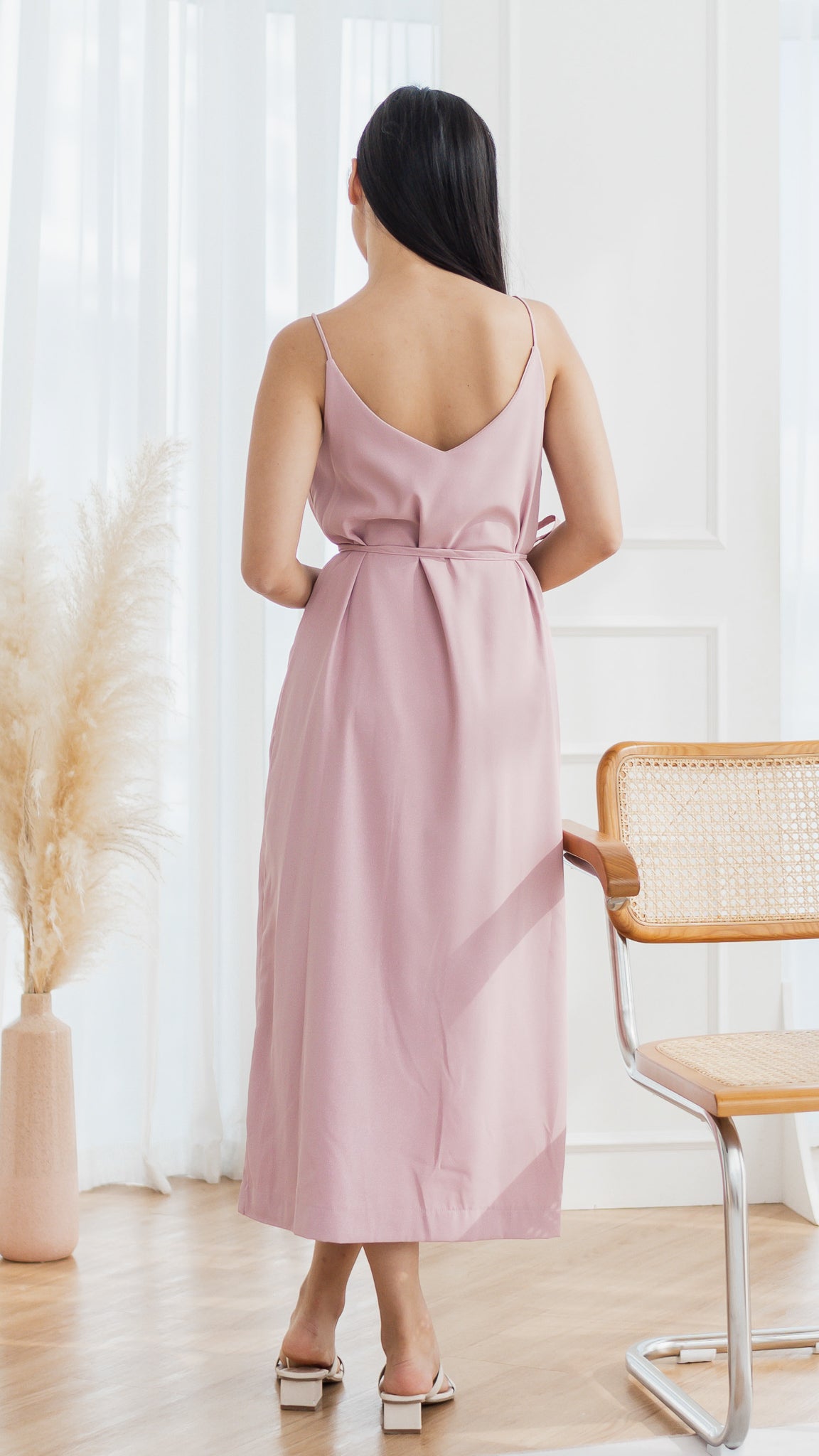 Arya Reversible Maxi Dress in Pink [ONLINE ONLY]