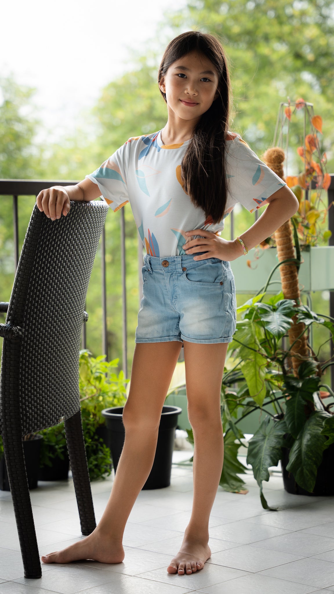 Sophie's Summer Kid's Tee in Pastel [ONLINE ONLY]