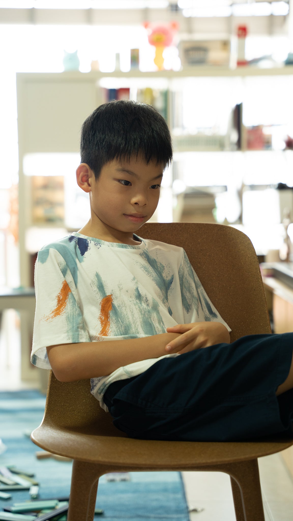 If I Were A Painter Kids' Tee in White