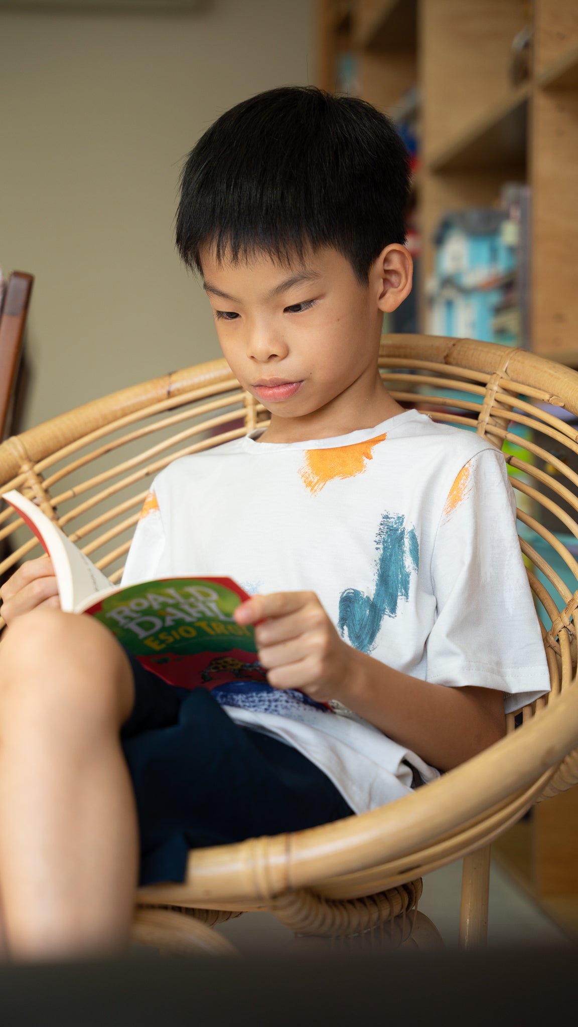 If I Were A Painter Kids' Tee in Stone