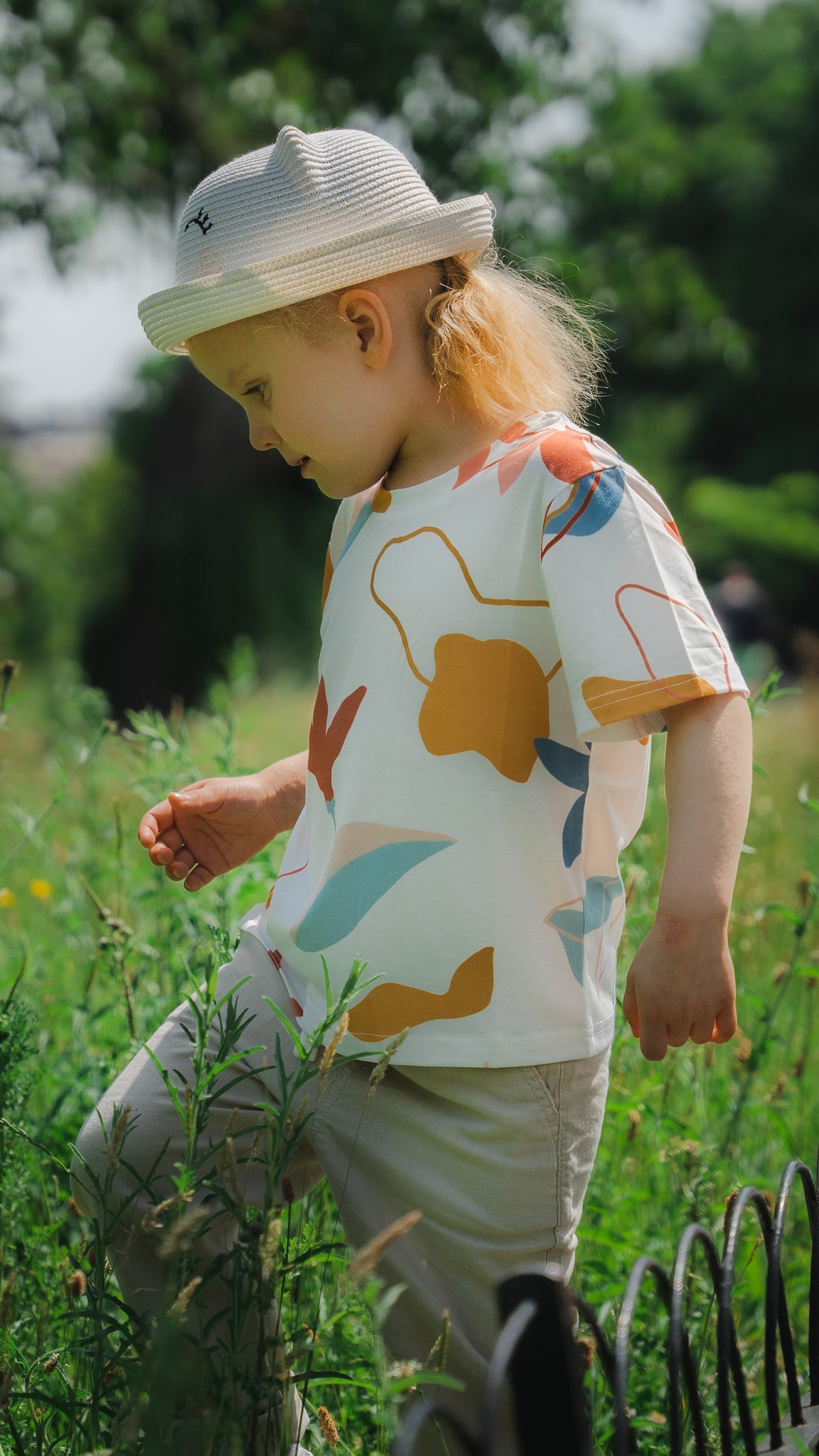 Sophie's Summer Kid's Tee in White [ONLINE ONLY]