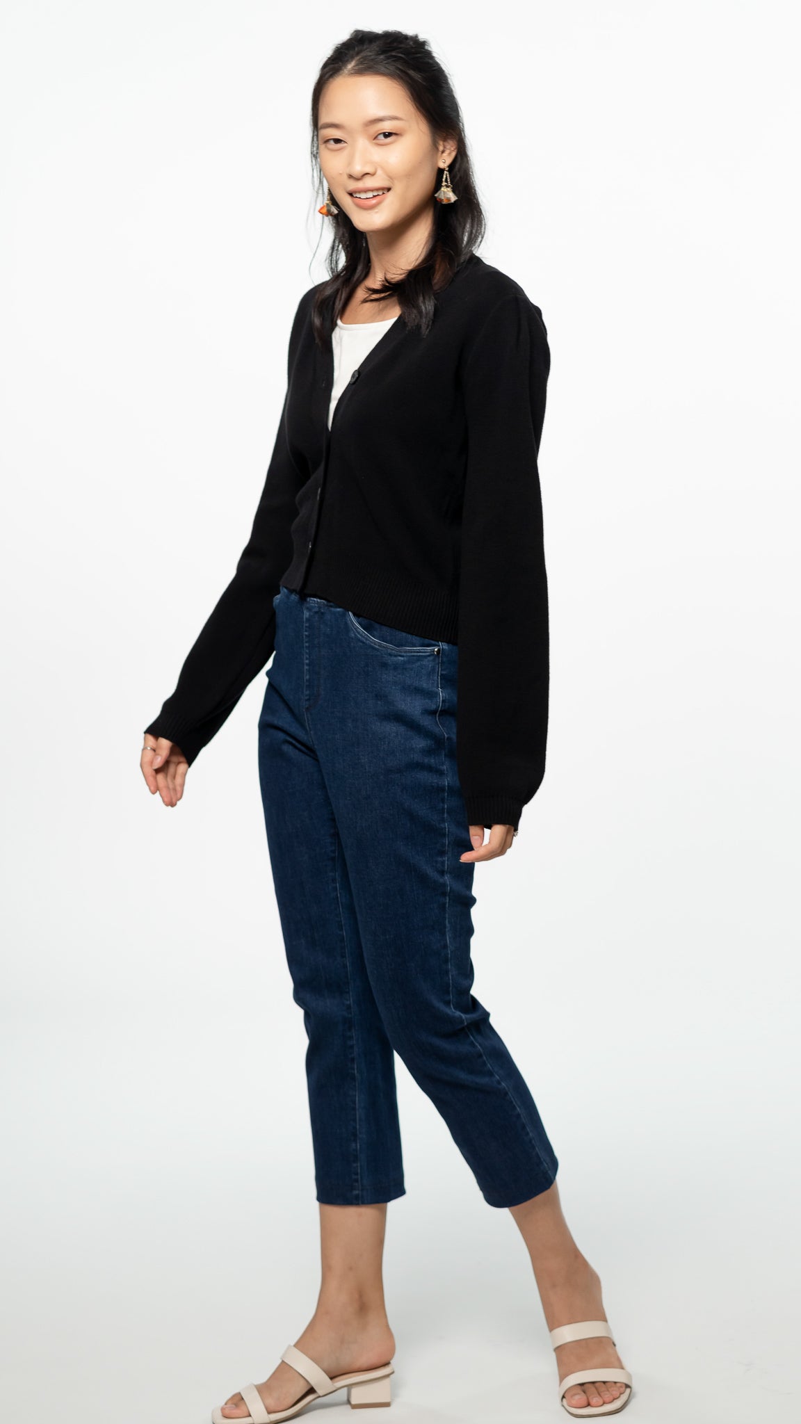 Everyday Cardigan in Black [ONLINE ONLY]