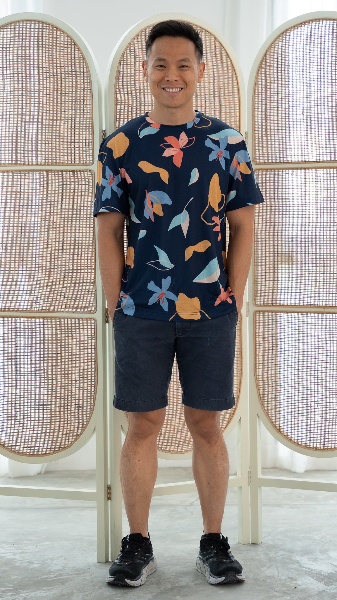 Sophie's Summer Unisex Tee in Navy [ONLINE ONLY]