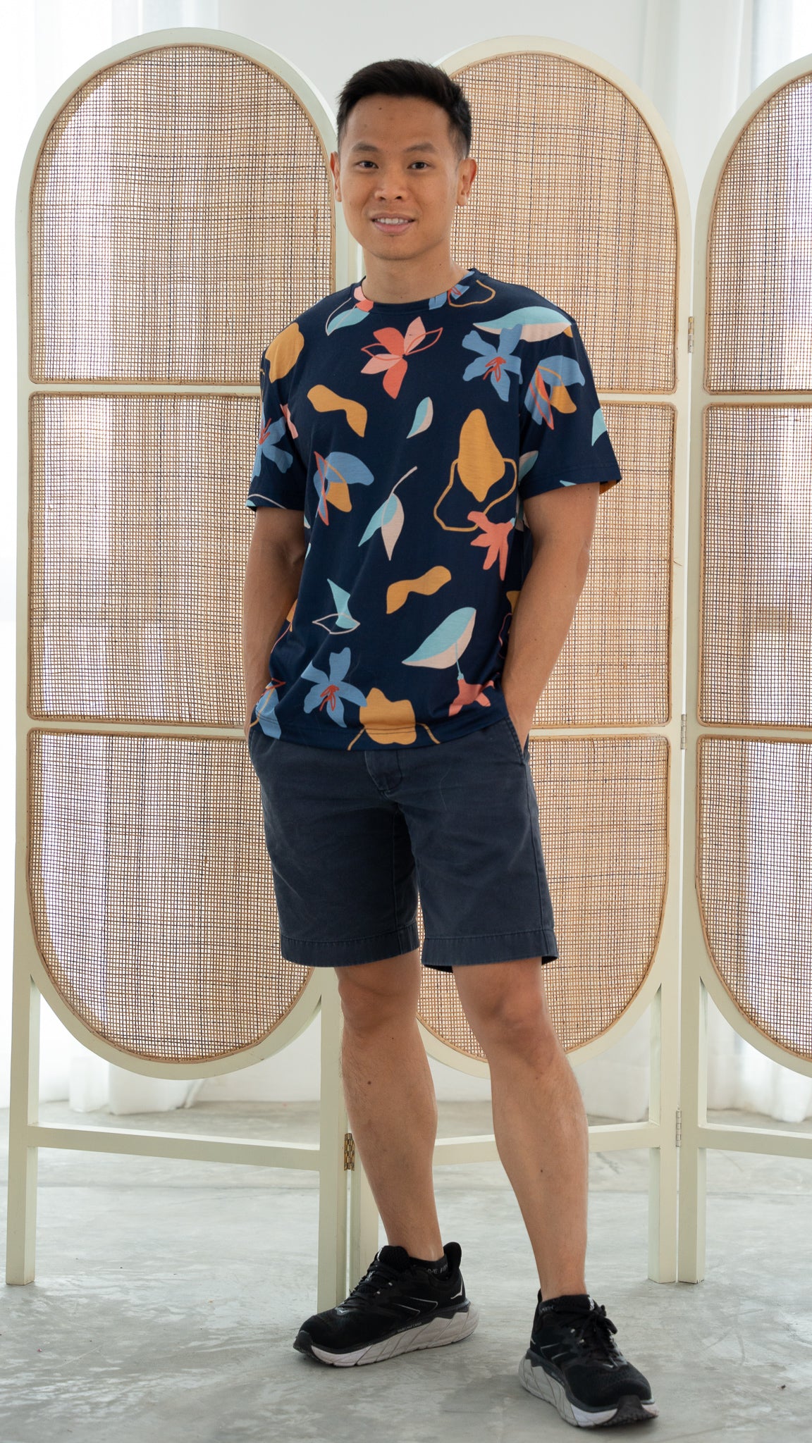 Sophie's Summer Unisex Tee in Navy [ONLINE ONLY]