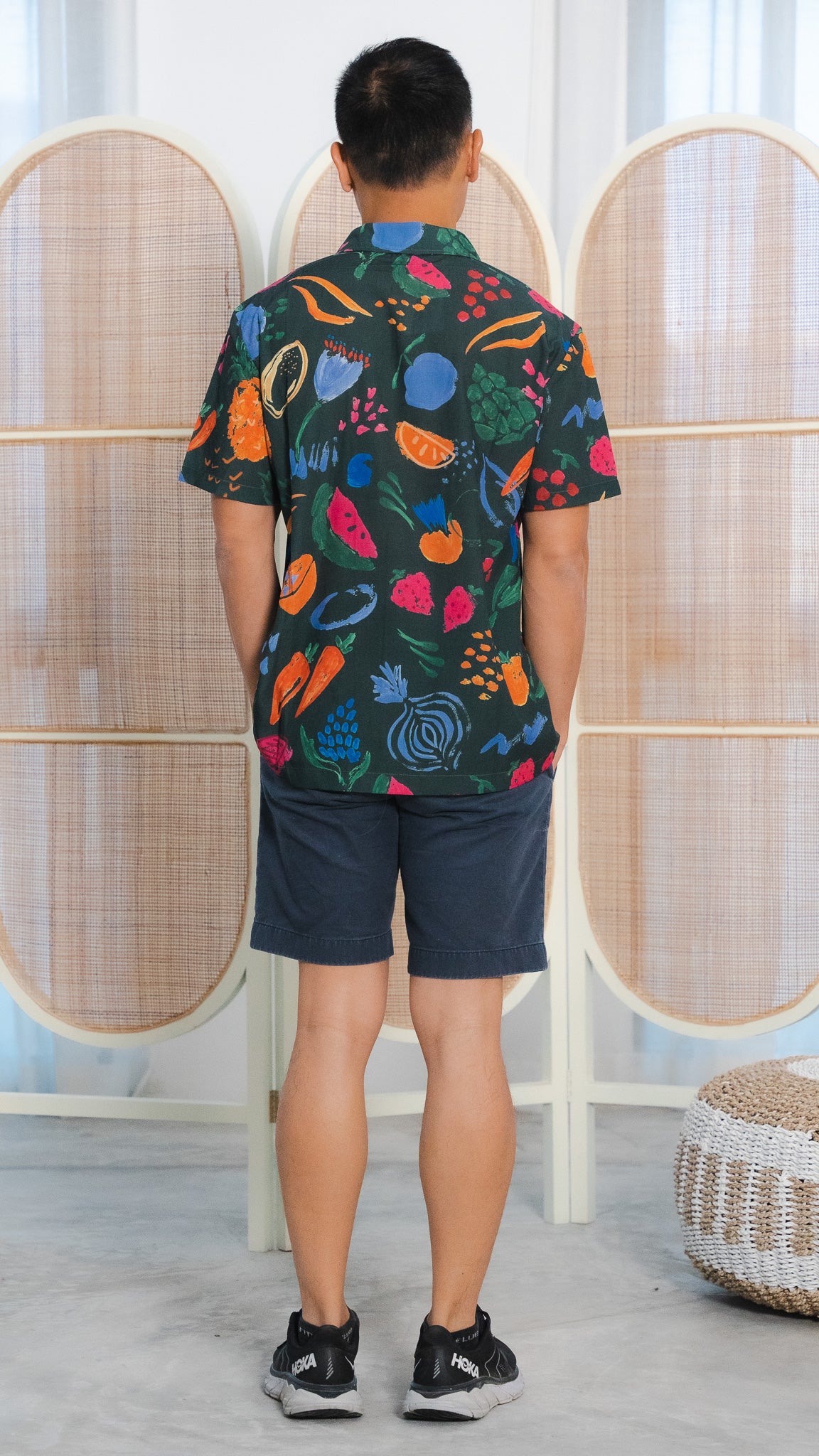 Fruit For Thought Men's Shirt in Green [ONLINE ONLY]