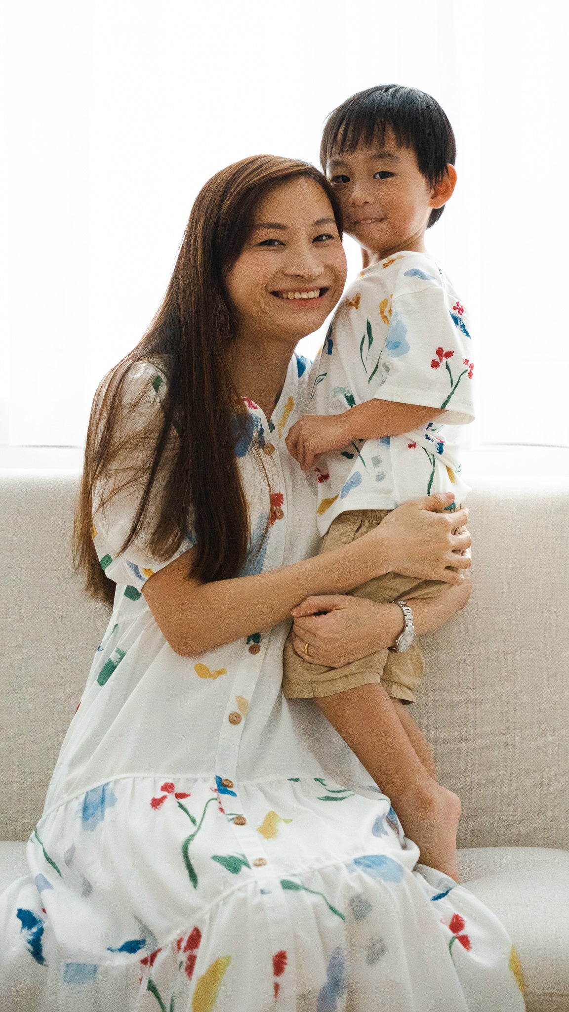 Wildflowers Kids' Tee in White [ONLINE ONLY]