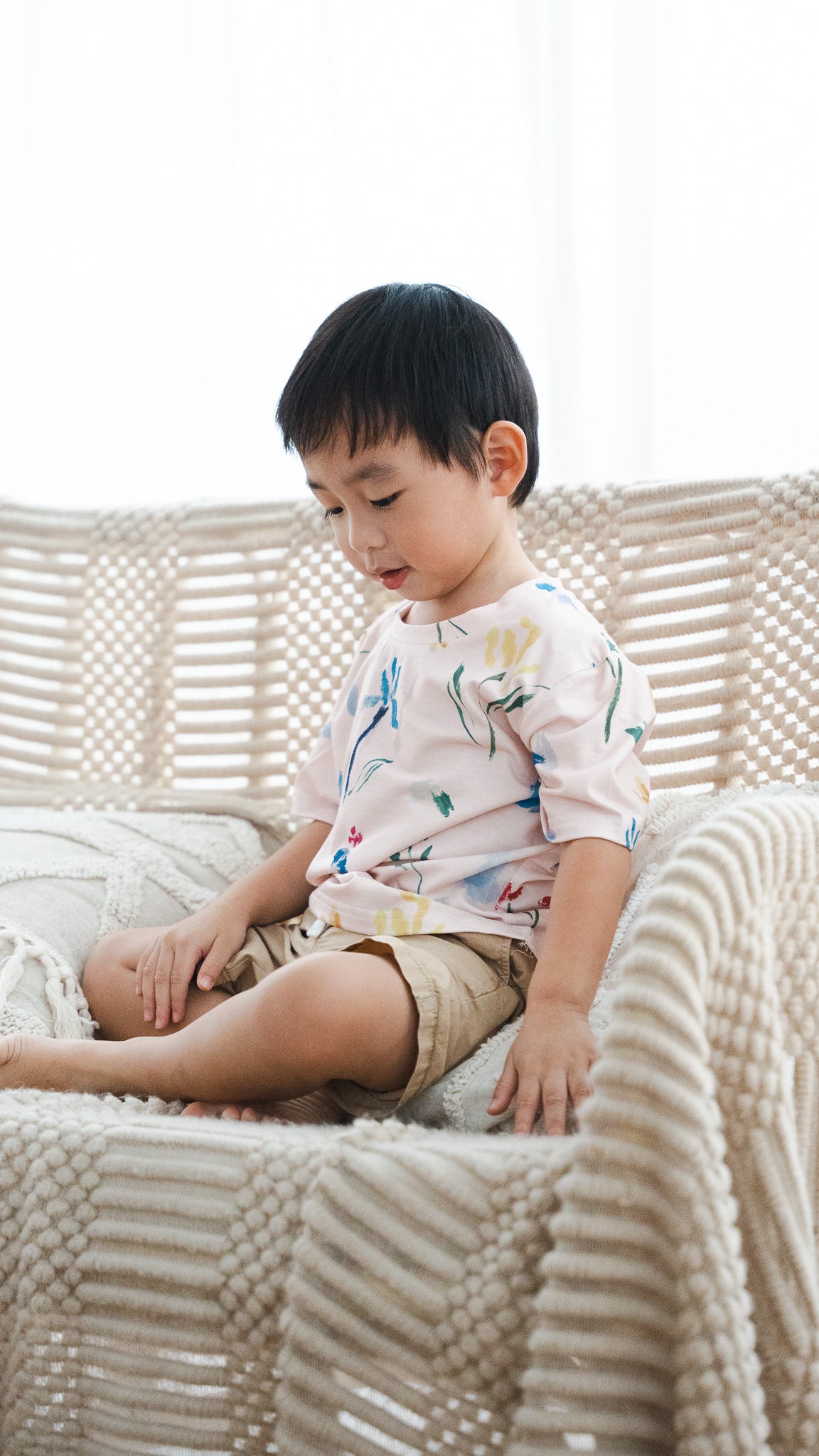 Wildflowers Kids' Tee in Pink [ONLINE ONLY]
