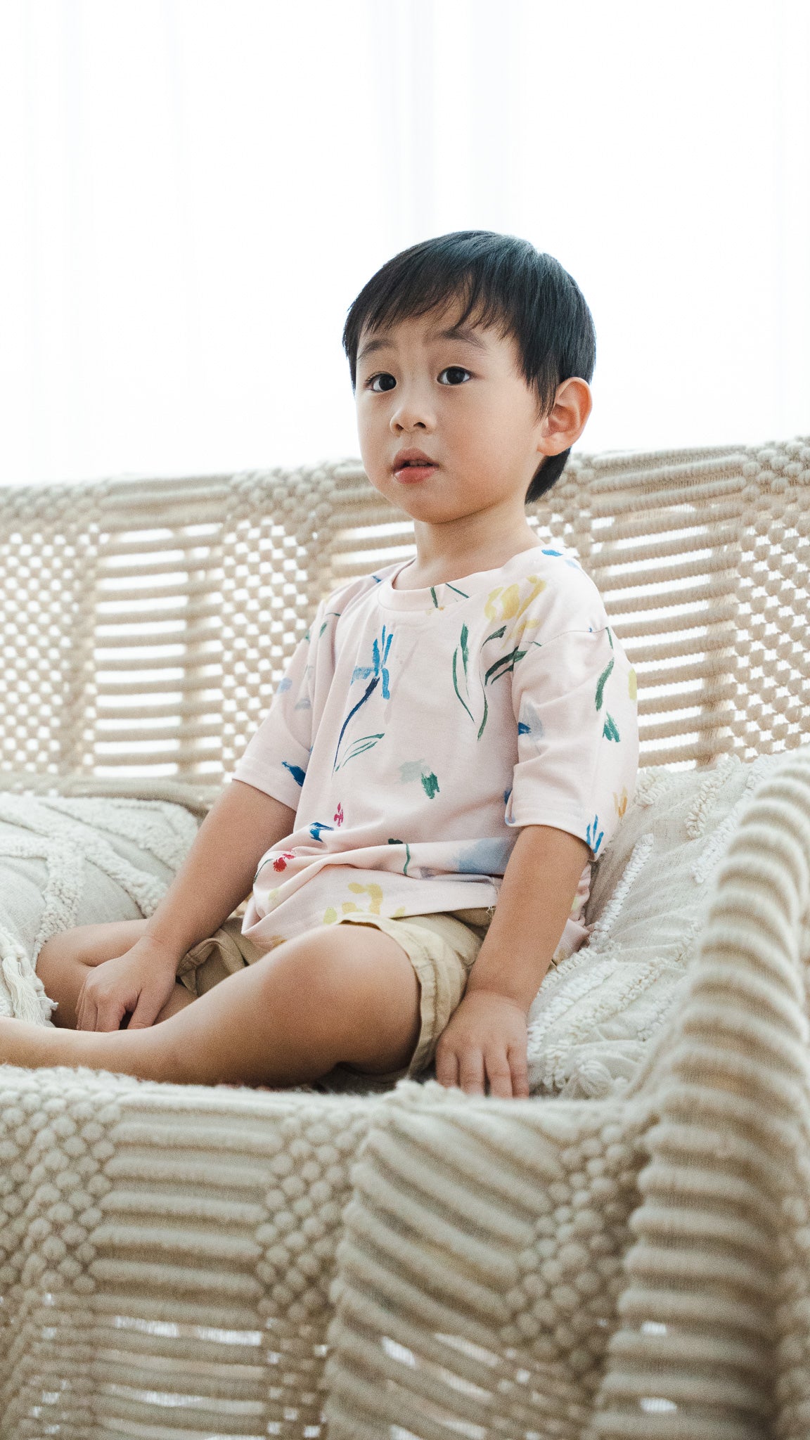 Wildflowers Kids' Tee in Pink [ONLINE ONLY]