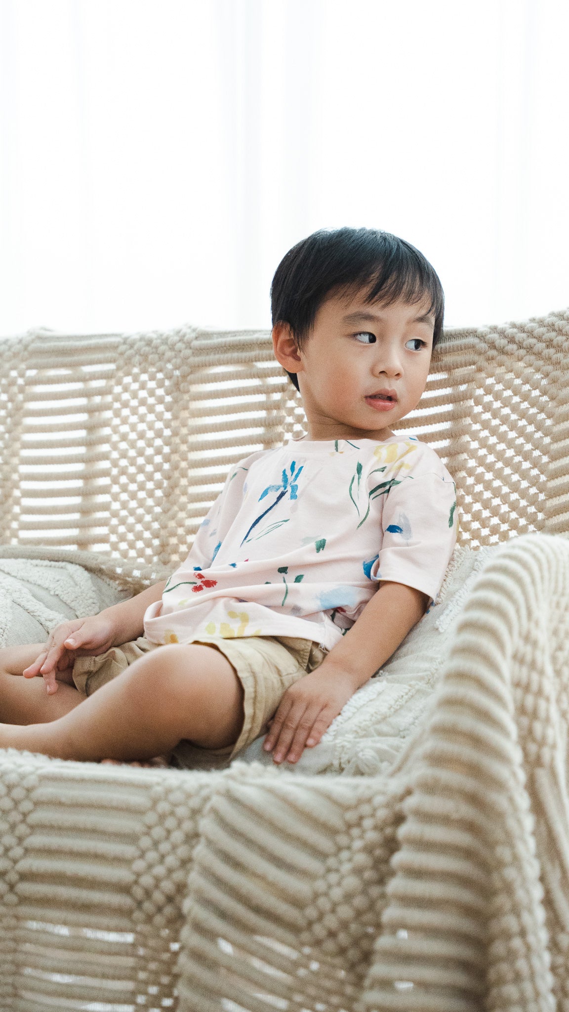 Wildflowers Kids' Tee in Pink [ONLINE ONLY]