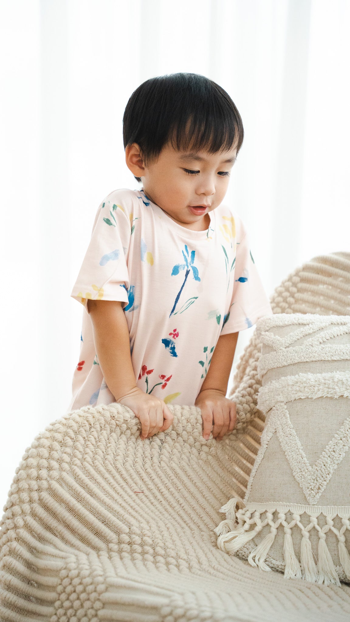 Wildflowers Kids' Tee in Pink [ONLINE ONLY]