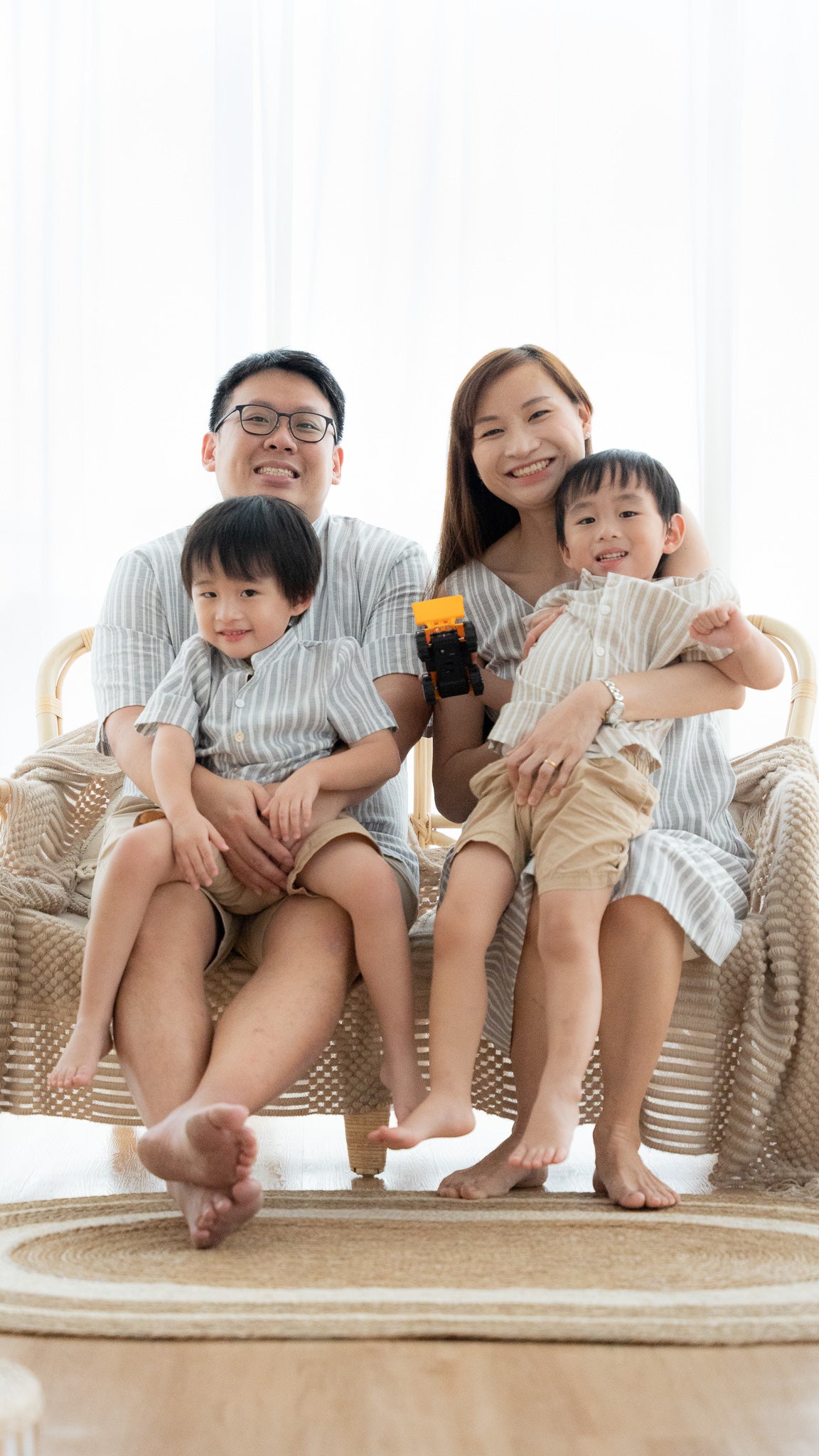 Resort Vibes Kids' Shirt in Khaki