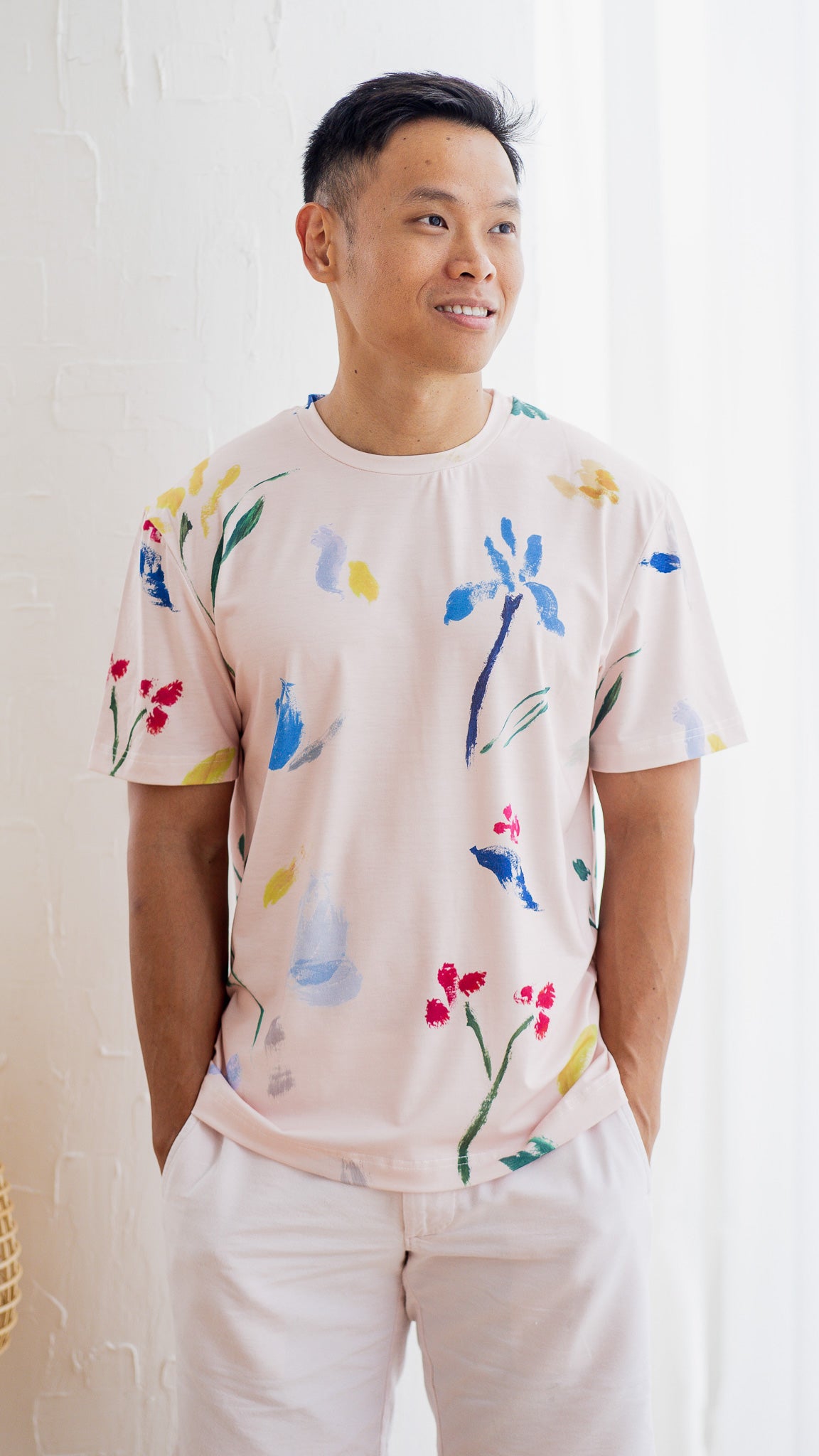 Wildflowers Unisex Tee in Pink [ONLINE ONLY]