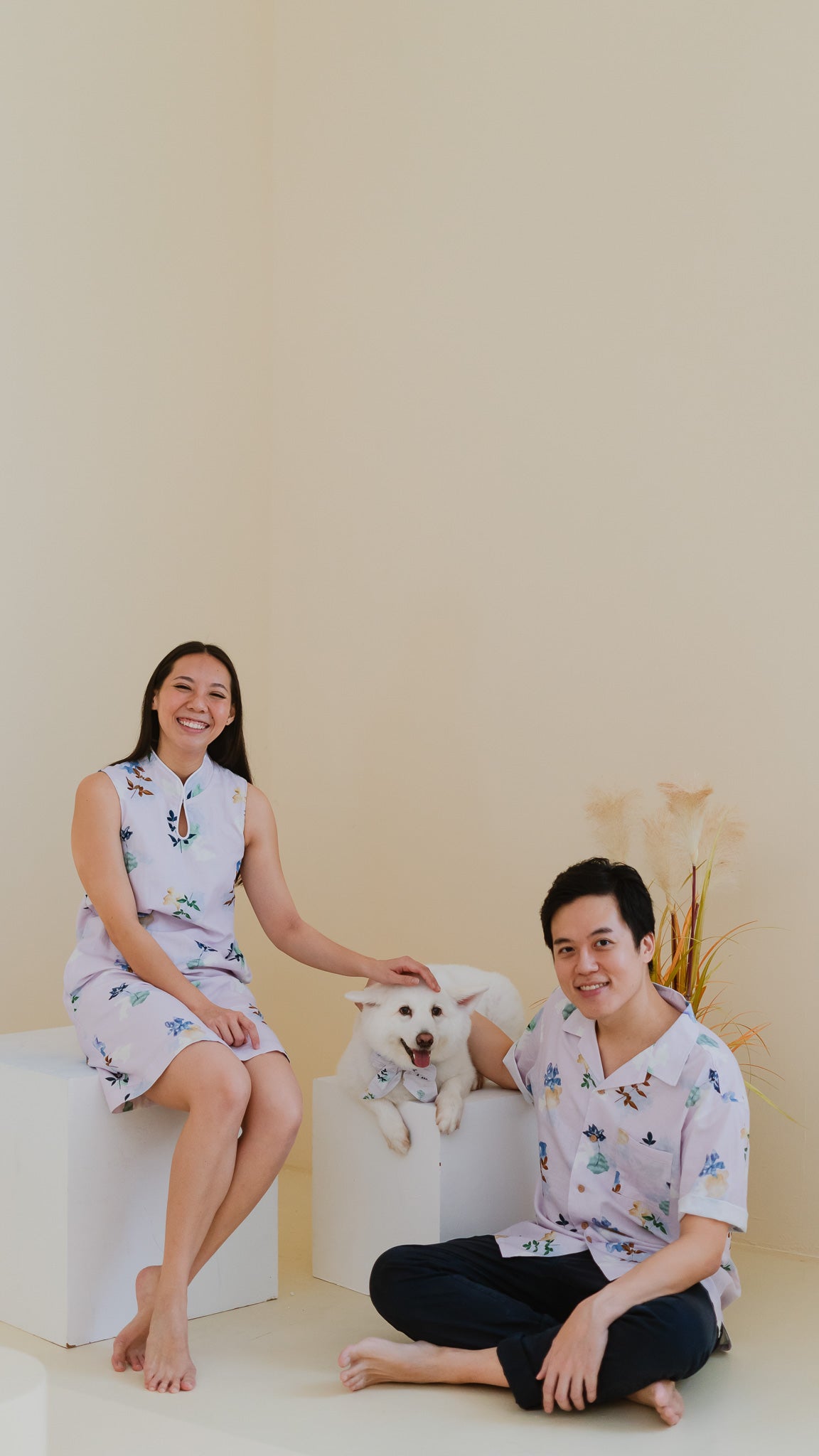 Leaps & Bounds Pet Bow in Lilac