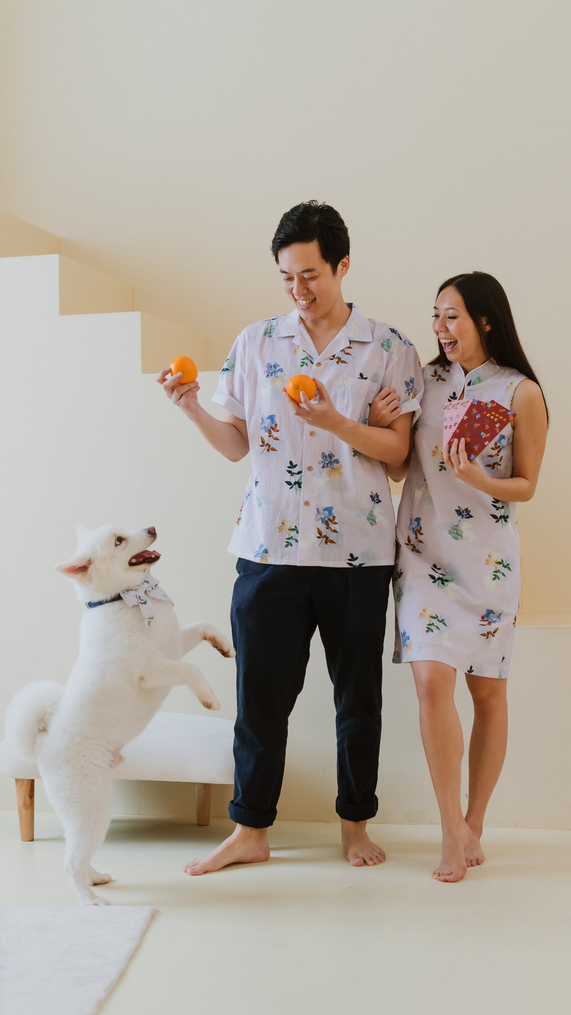 Leaps & Bounds Pet Bow in Lilac