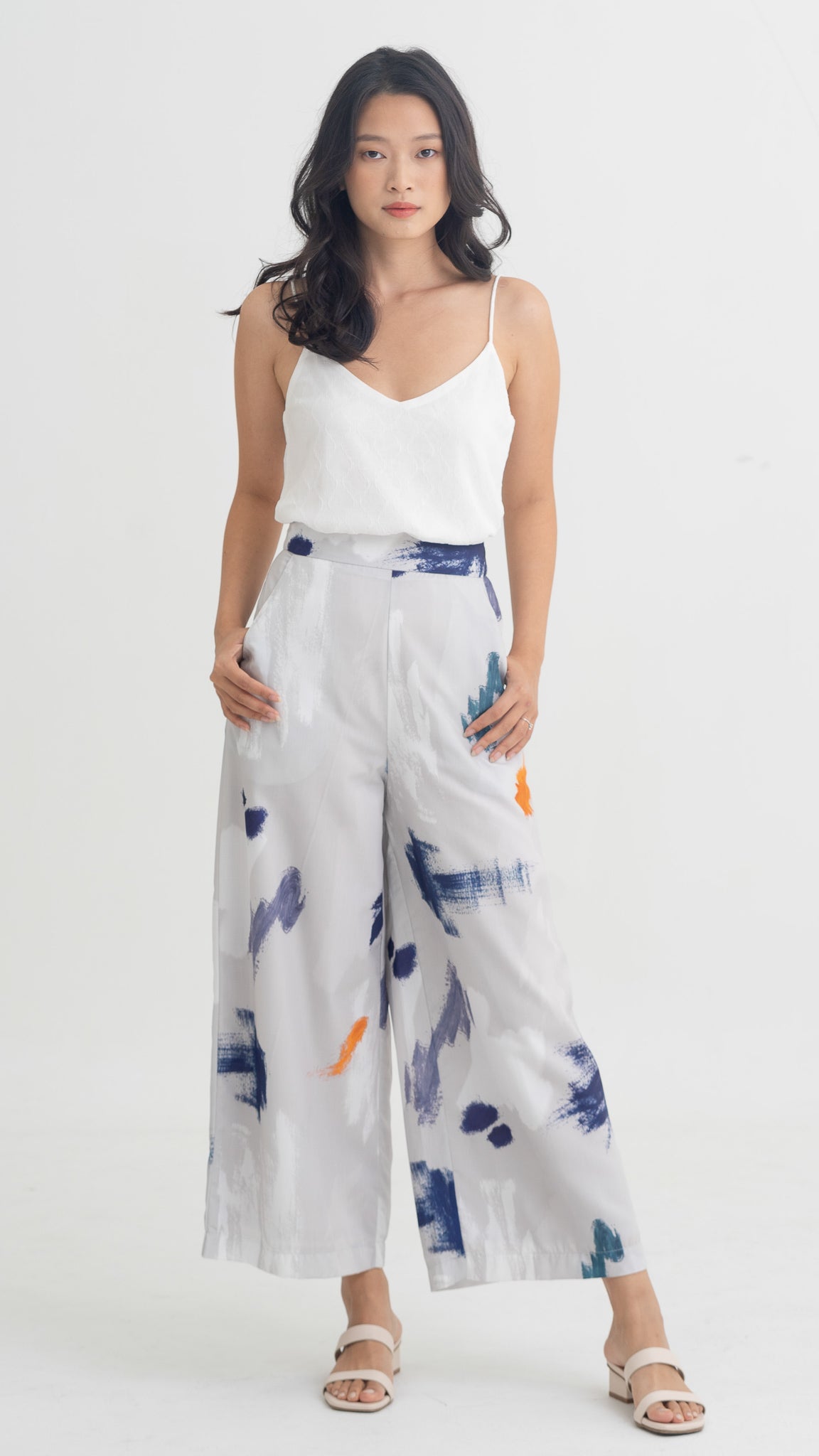 If I Were A Painter Long Pants in Stone