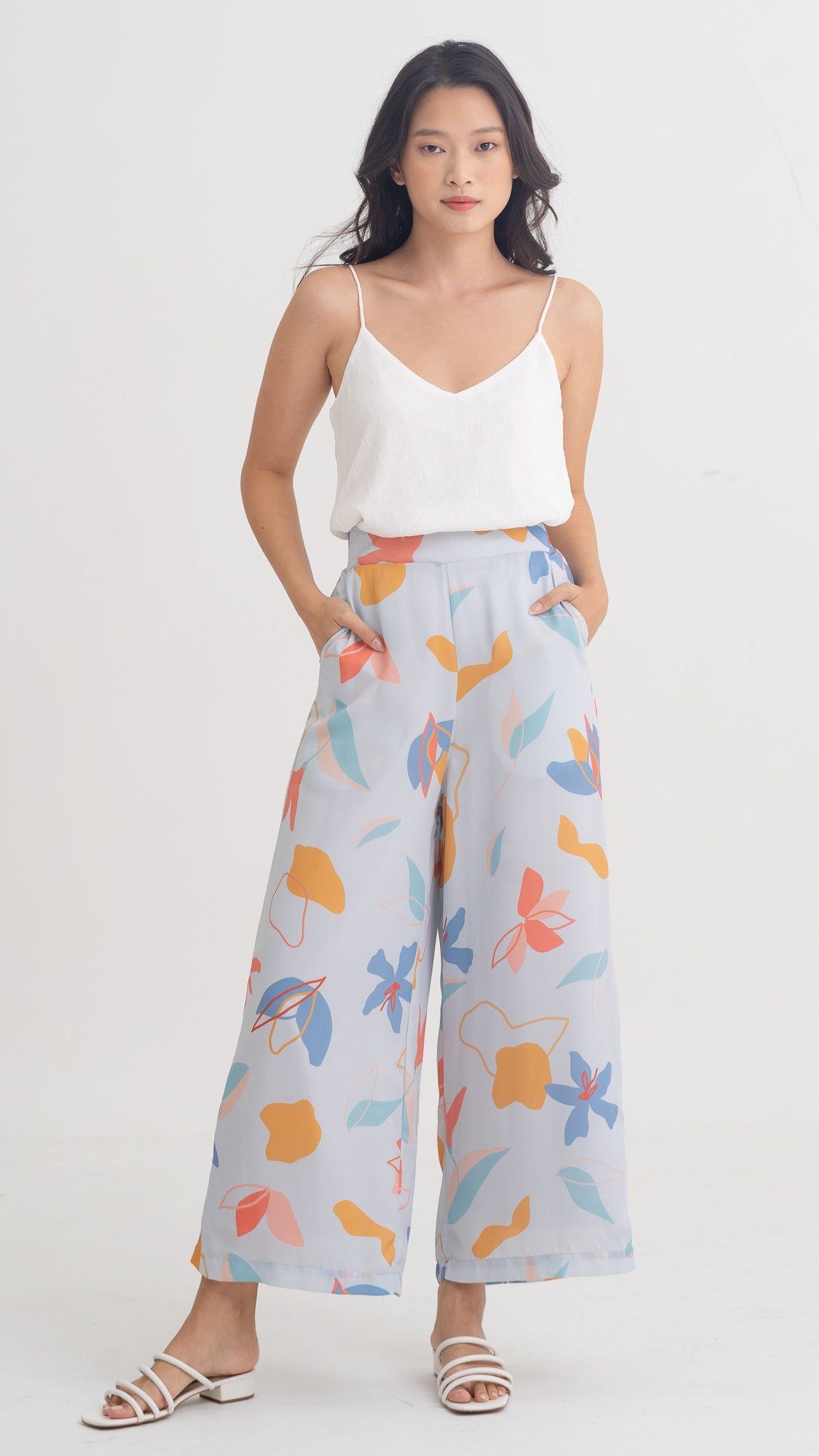 Sophie's Summer Elastic Waist Pants in Pastel [ONLINE ONLY]