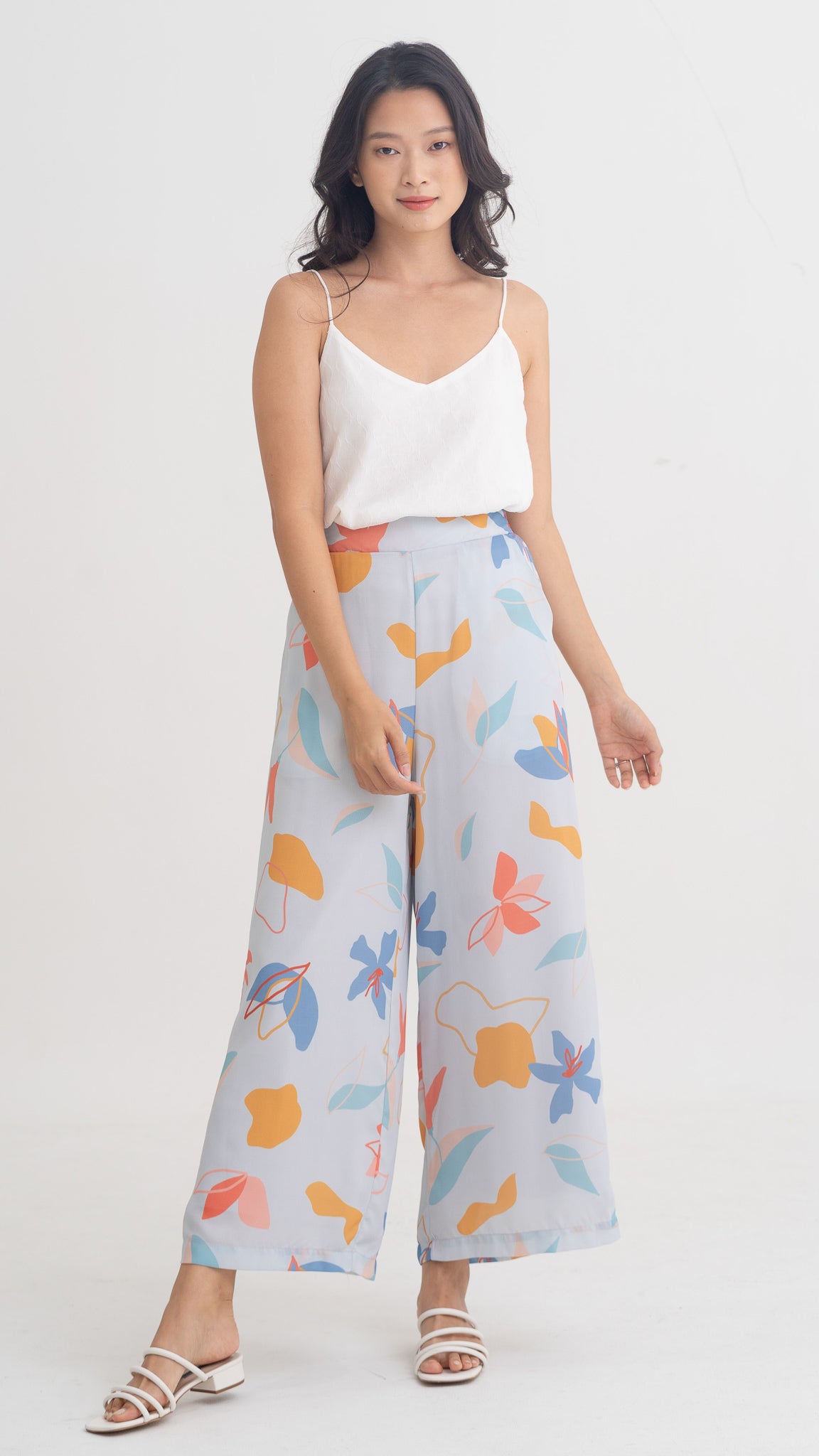 Sophie's Summer Elastic Waist Pants in Pastel [ONLINE ONLY]