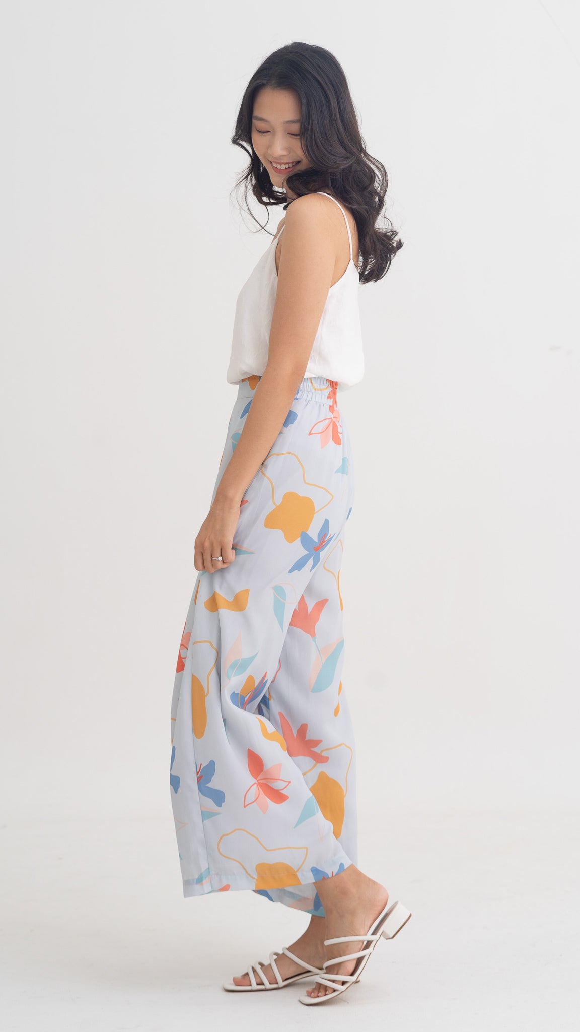 Sophie's Summer Elastic Waist Pants in Pastel [ONLINE ONLY]