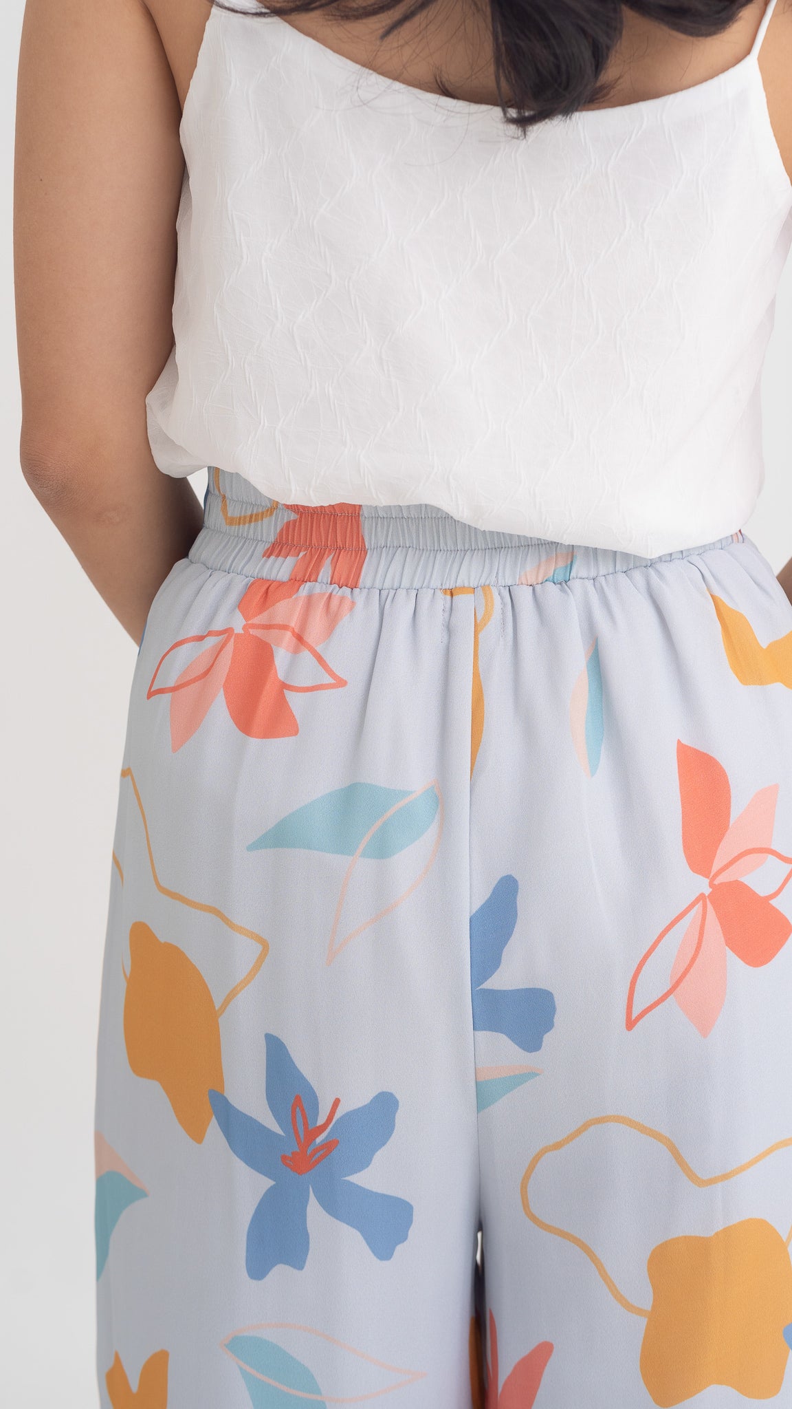 Sophie's Summer Elastic Waist Pants in Pastel [ONLINE ONLY]