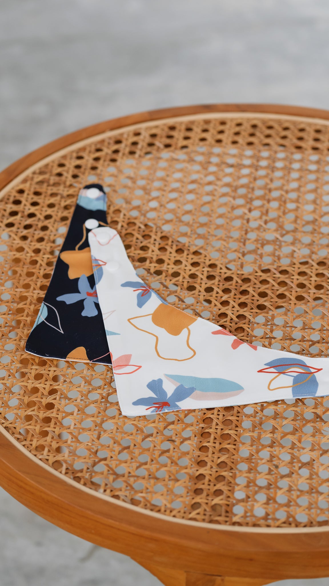 Sophie's Summer Pet Bandana in Navy/White