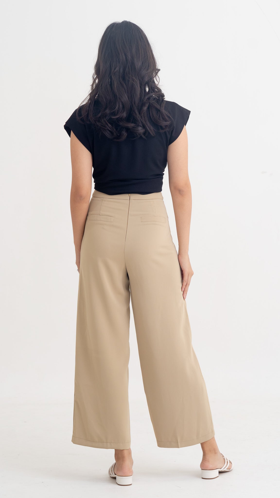 Allison Slit Pocket Pants in Green [ONLINE ONLY]