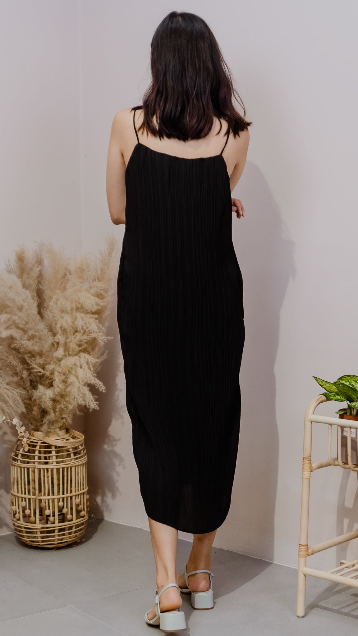 Brea Pleated Dress v2 in Seafoam [ONLINE ONLY]